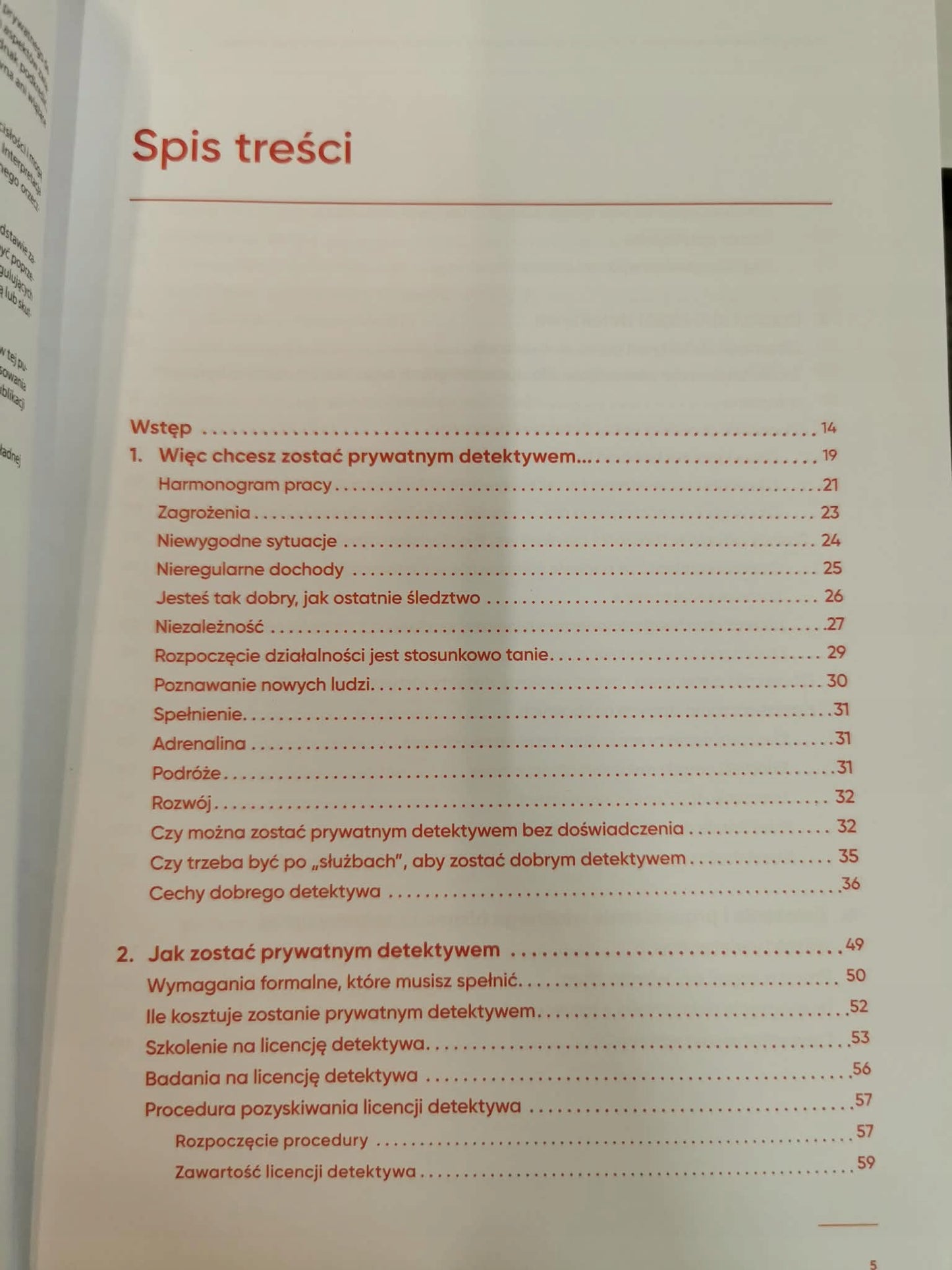Podręcznik zawodu detektywa, D. Kuciel