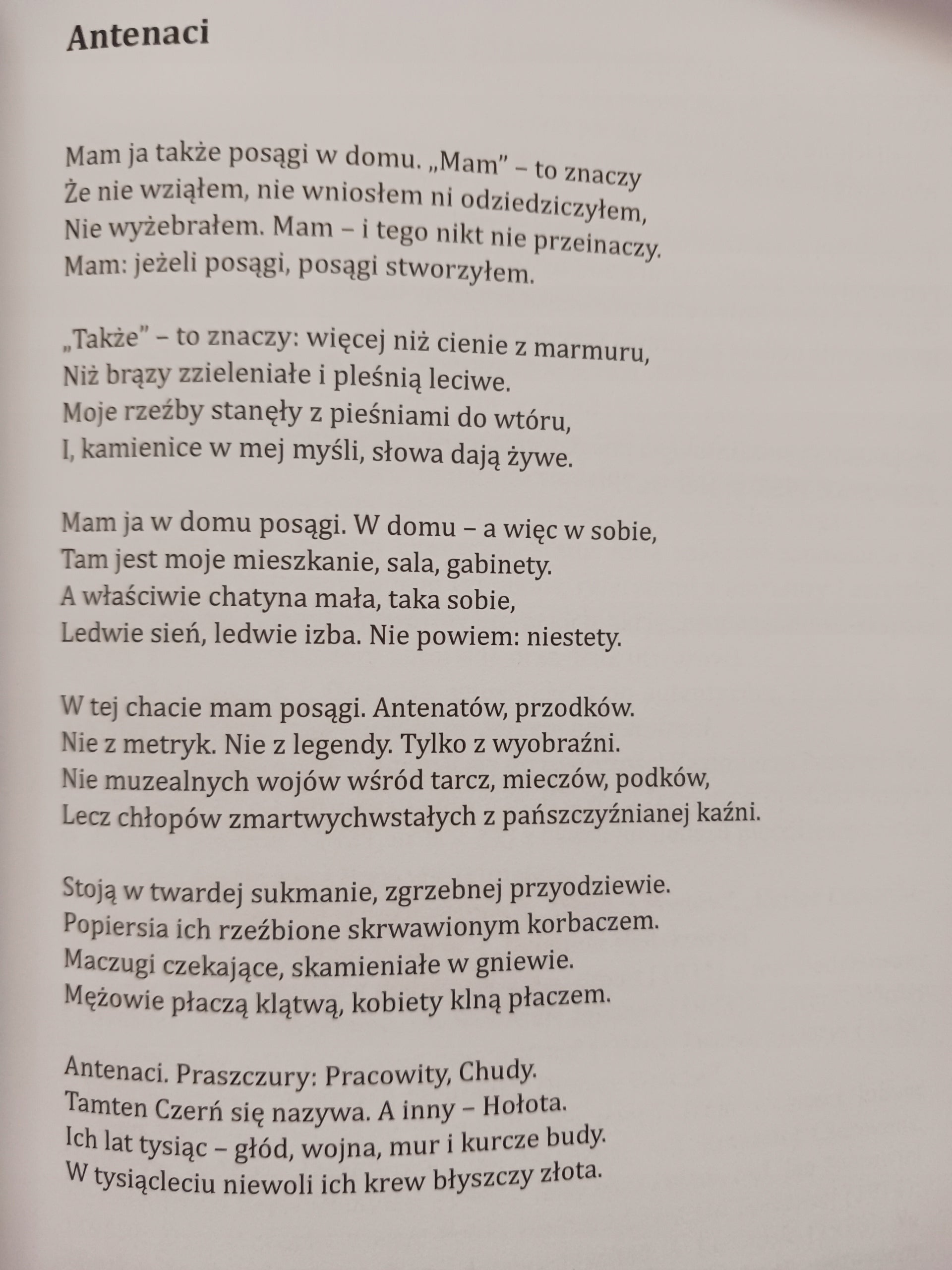 Poeci autentyści - przedstawiciele, utwory Lech Wojciech Szajdak