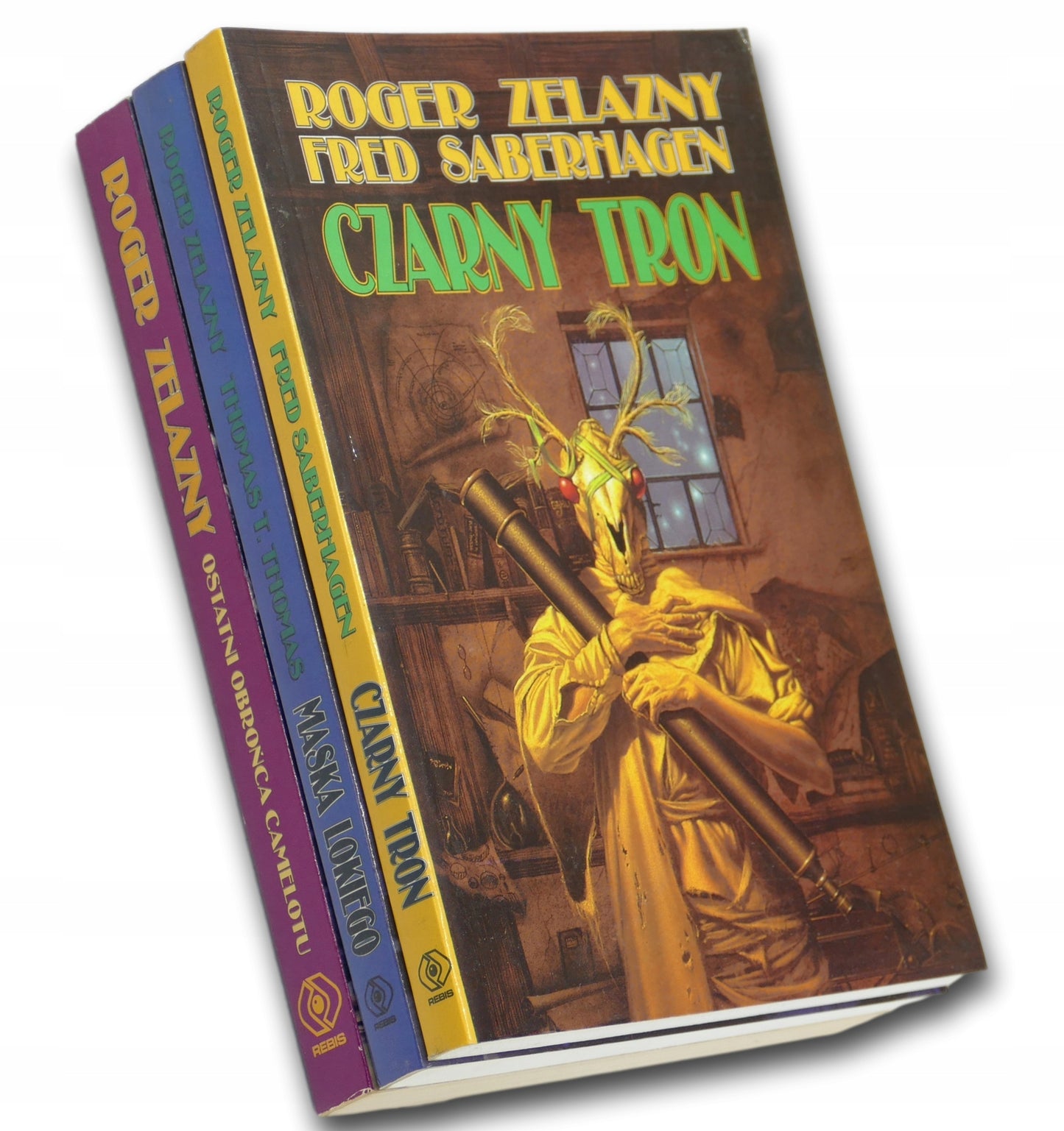 Roger Zelazny x3 Czarny tron, Maska Lokiego, Ostatni obrońca Camelotu
