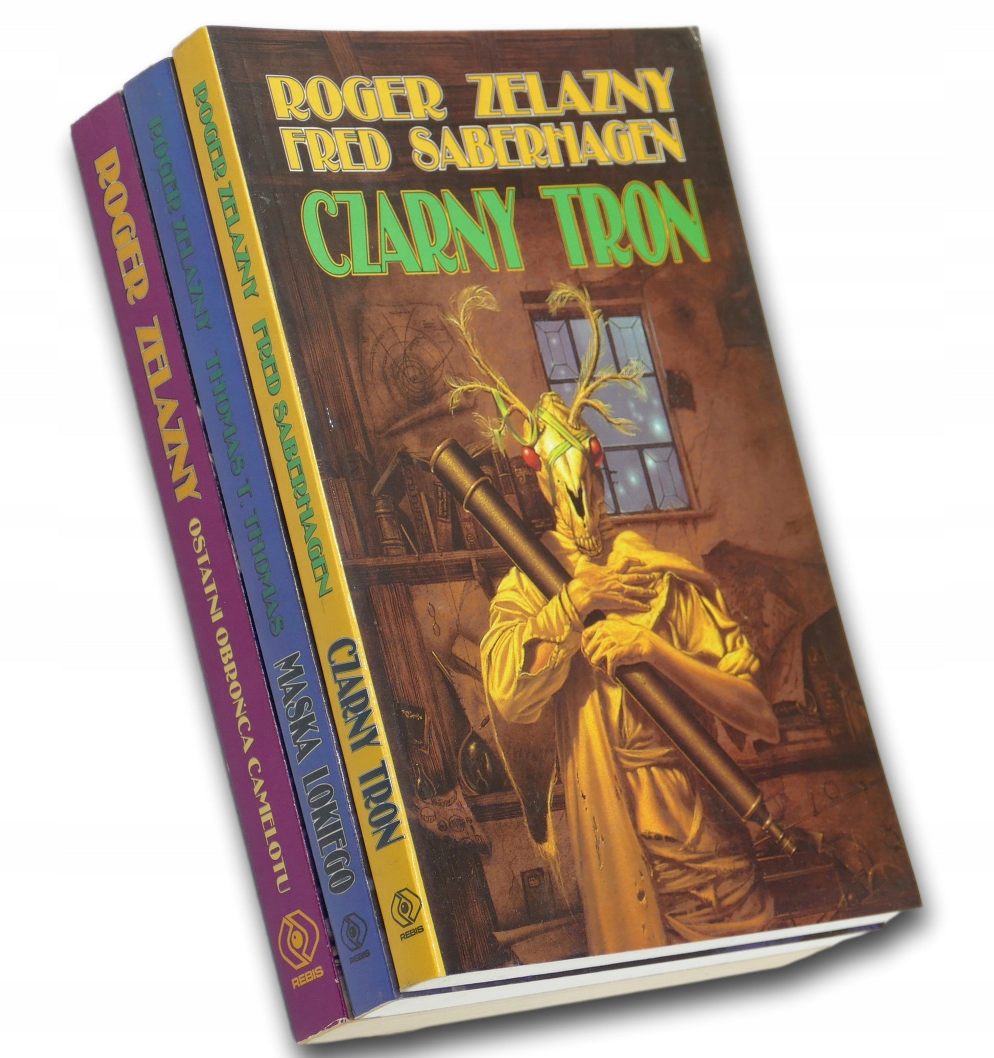Roger Zelazny x3 Czarny tron, Maska Lokiego, Ostatni obrońca Camelotu