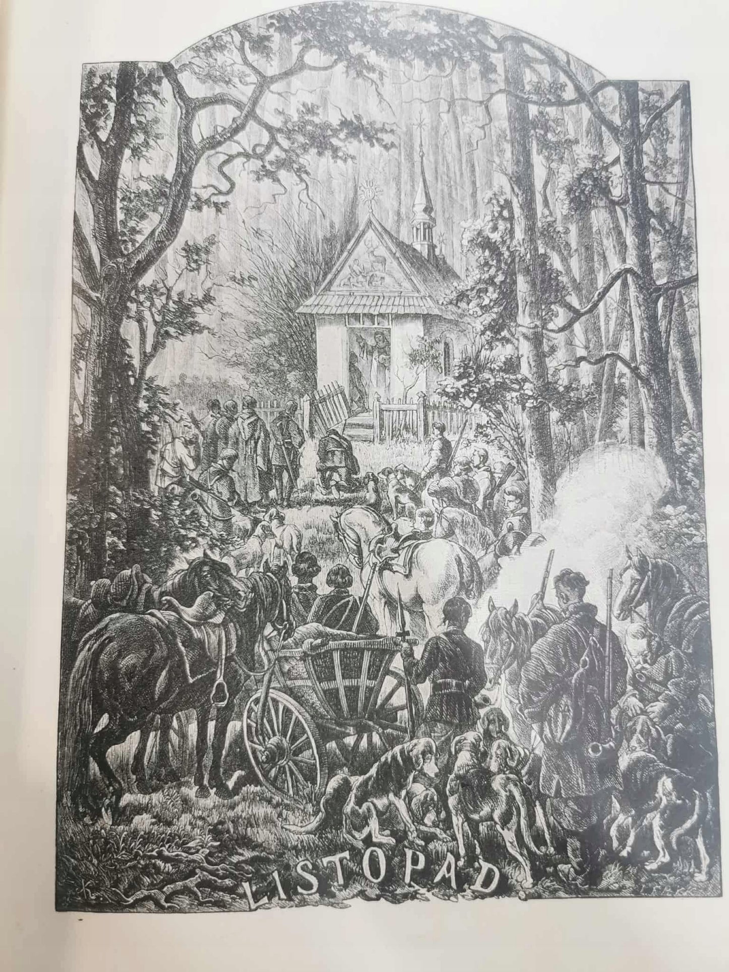 Juljusz Kossak przez Stanisława Witkiewicza [Warszawa 1900]