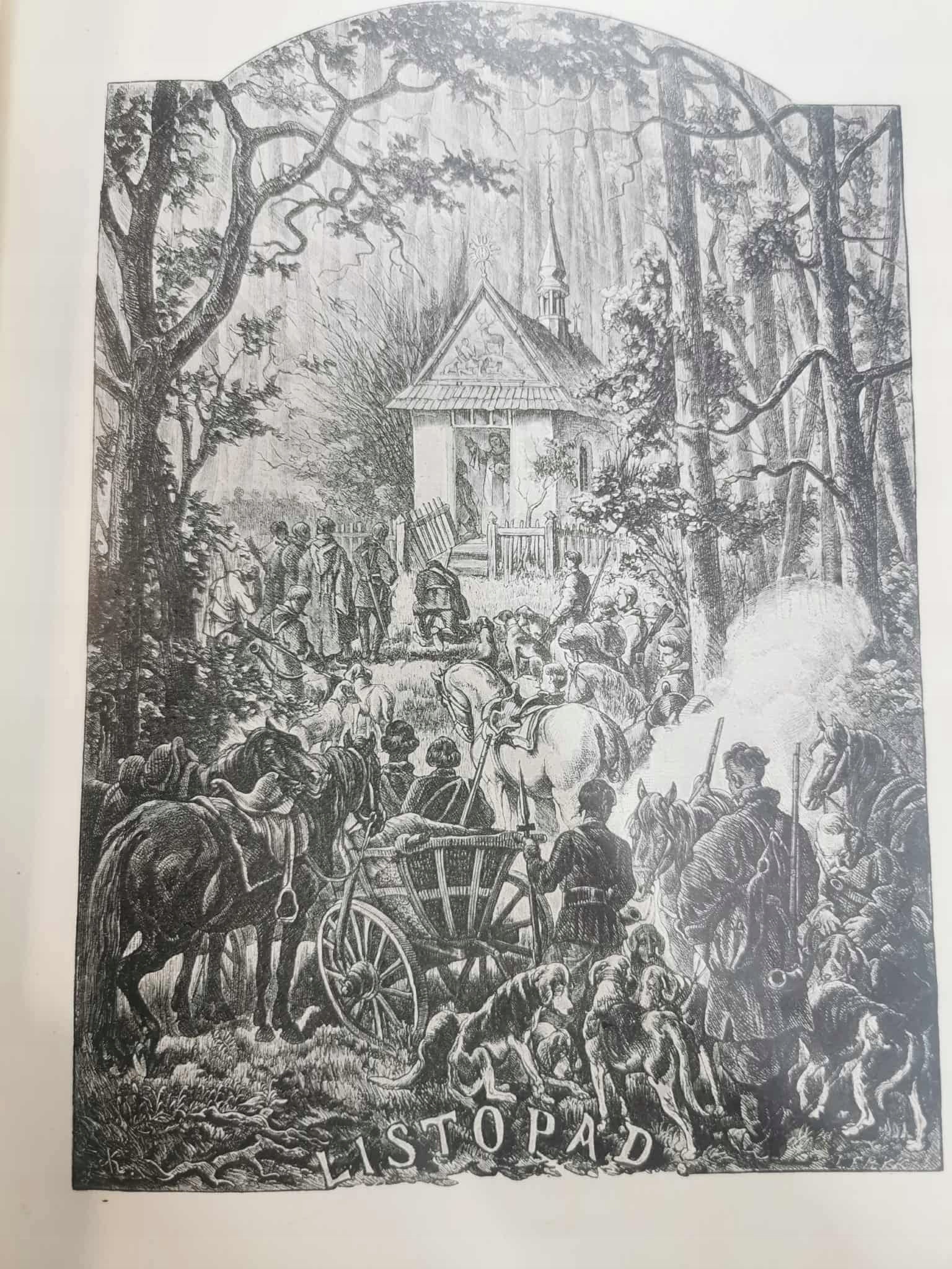 Juljusz Kossak przez Stanisława Witkiewicza [Warszawa 1900]