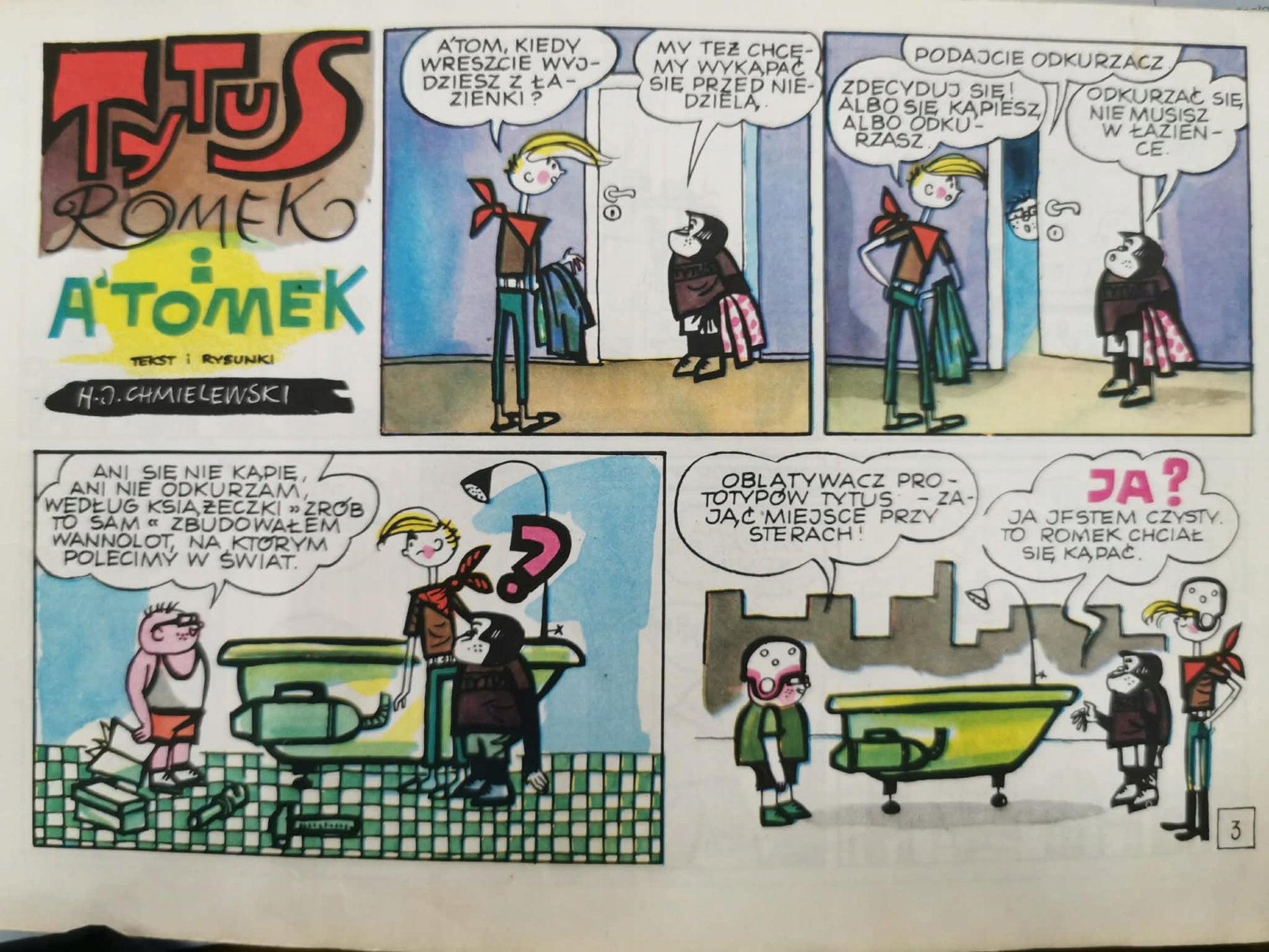 Tytus, Romek i A'Tomek. Księga V, Henryk Jerzy Chmielewski [wyd. I 1970]