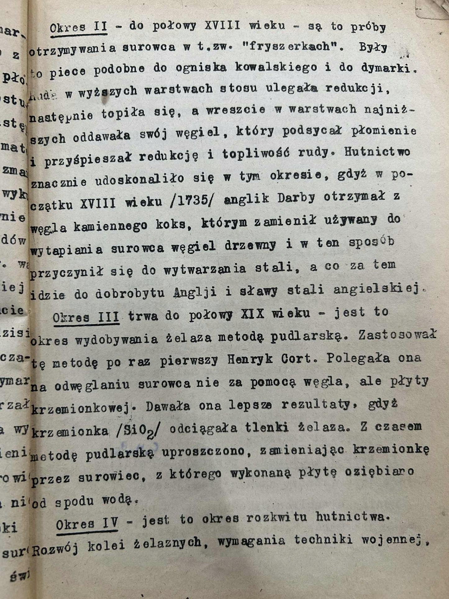 Metalurgia żelaza - Witold Broniewski [1922 r.]