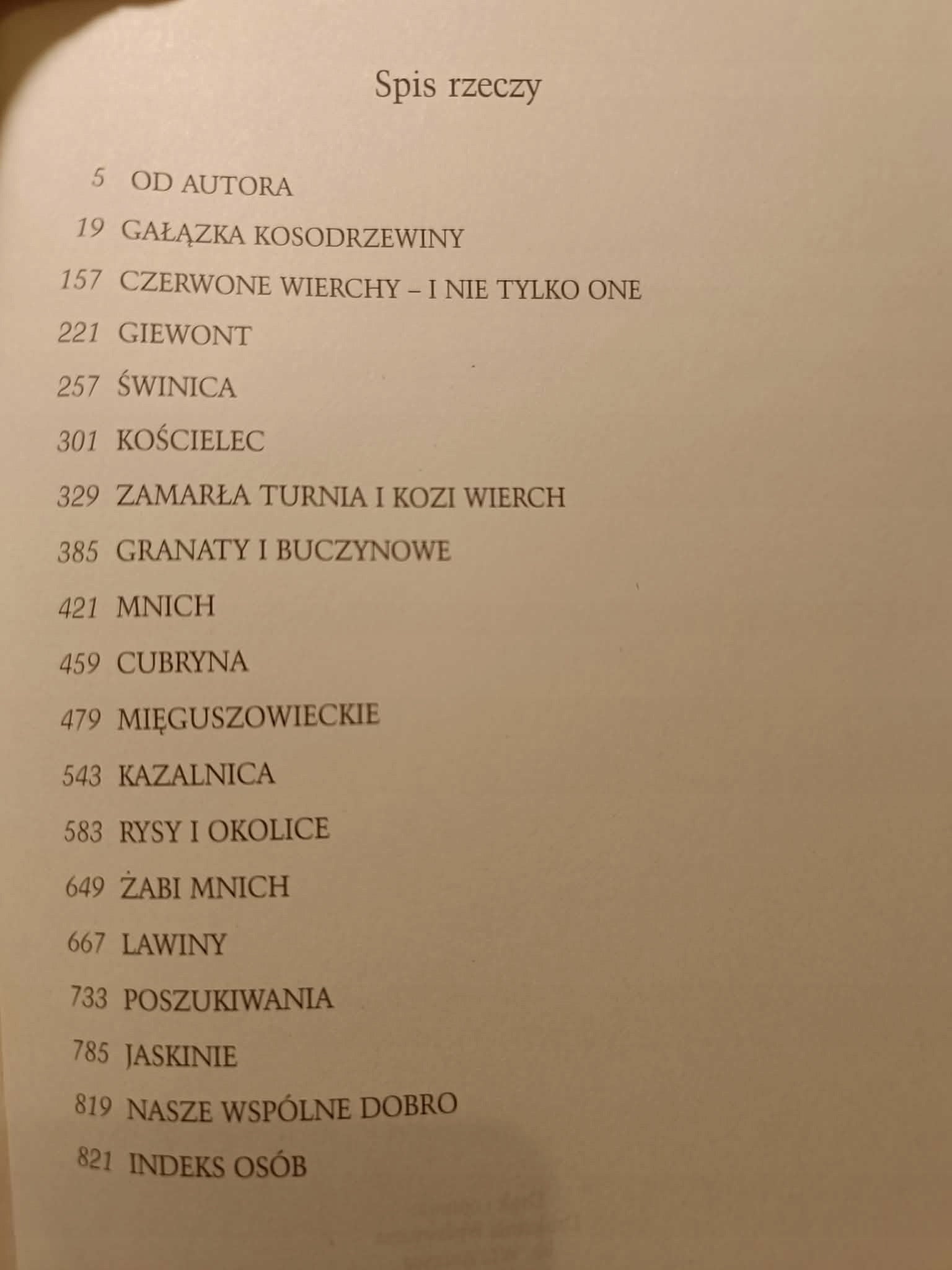 Wołanie w górach, Michał Jagiełło [dedykacja Autora]