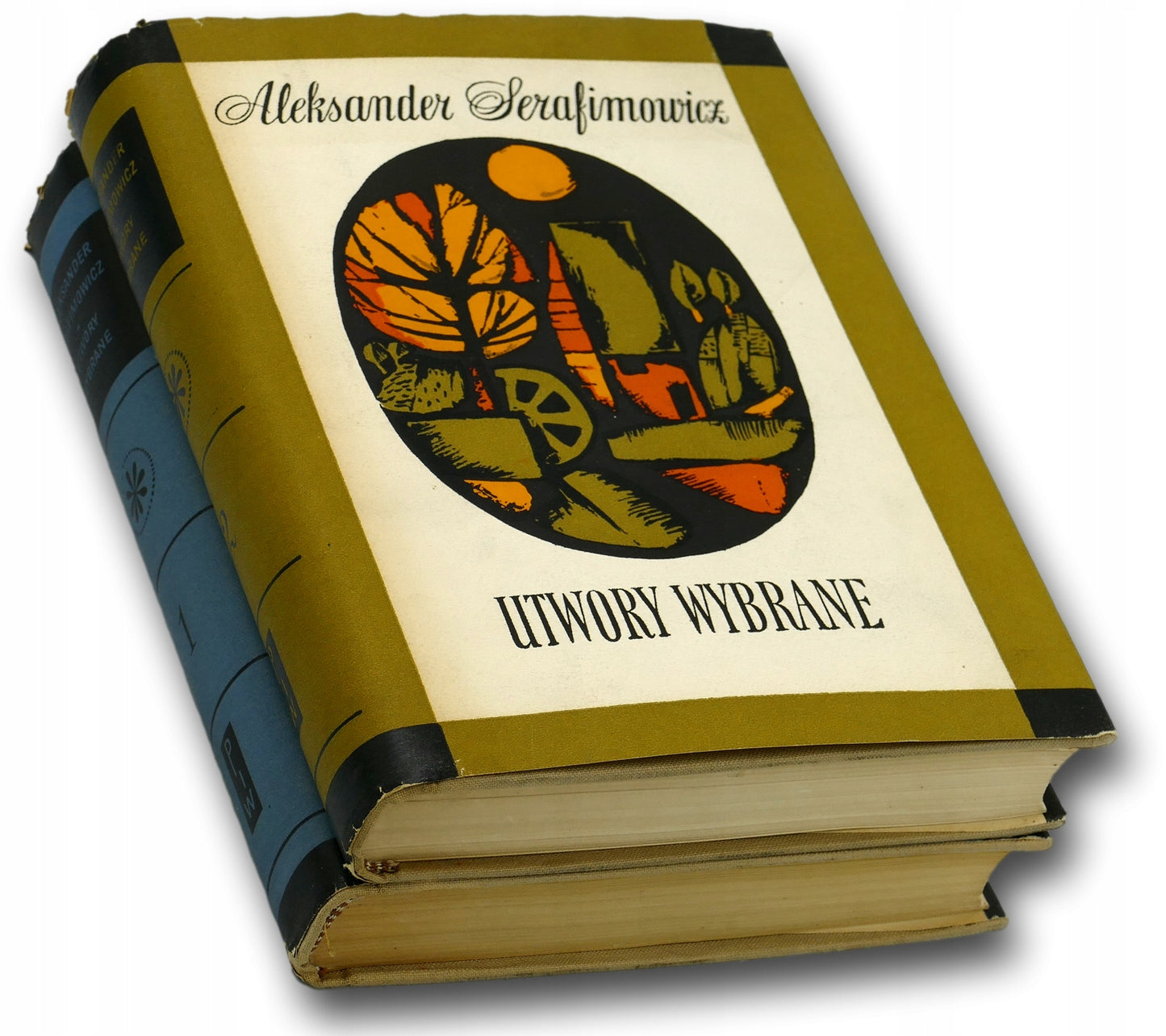 Utwory wybrane Aleksander Serafimowicz [T. 1-2 KOMPLET]