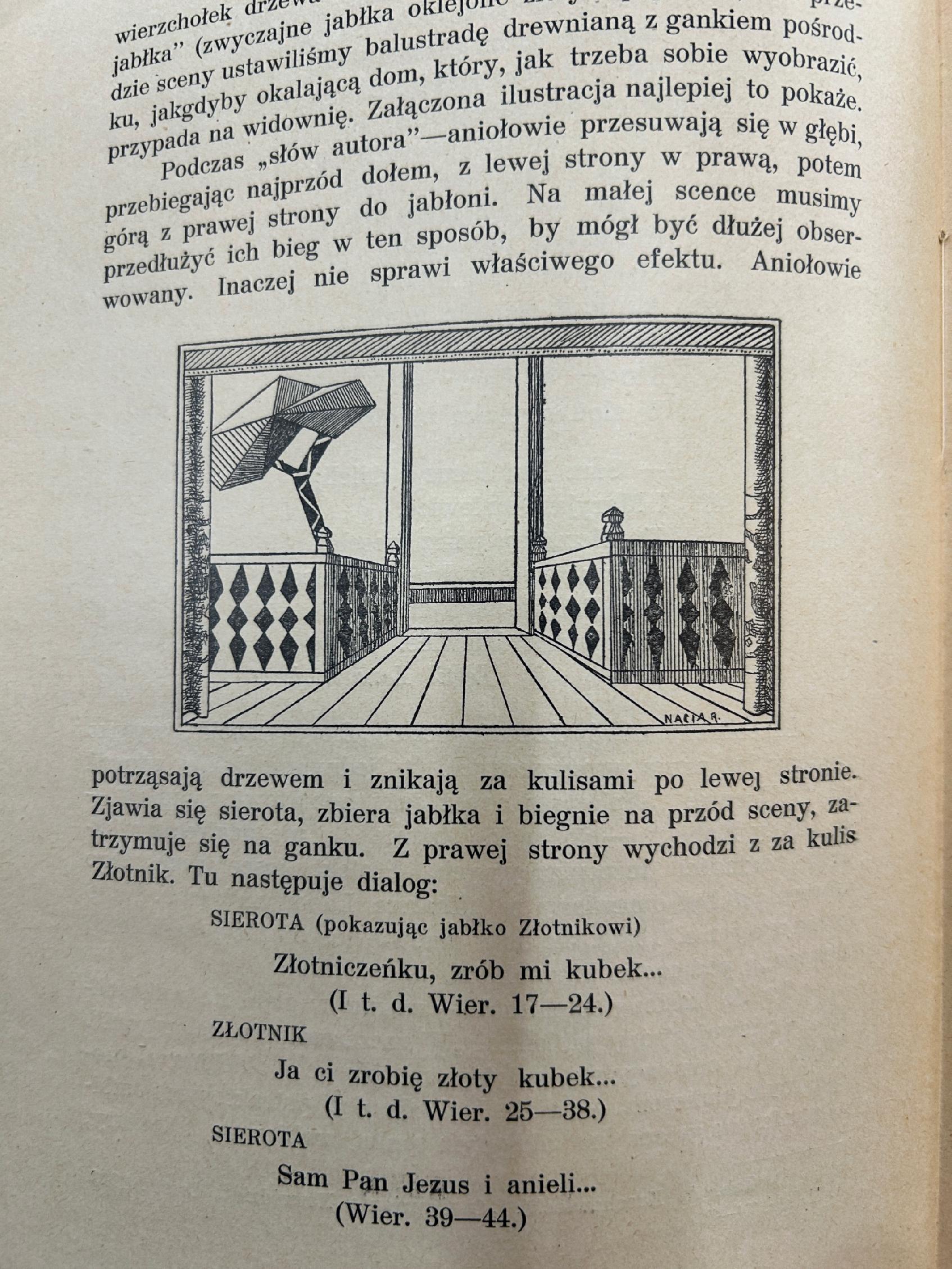 Teatr szkolny - Lucjusz Komarnicki [1926 r.]