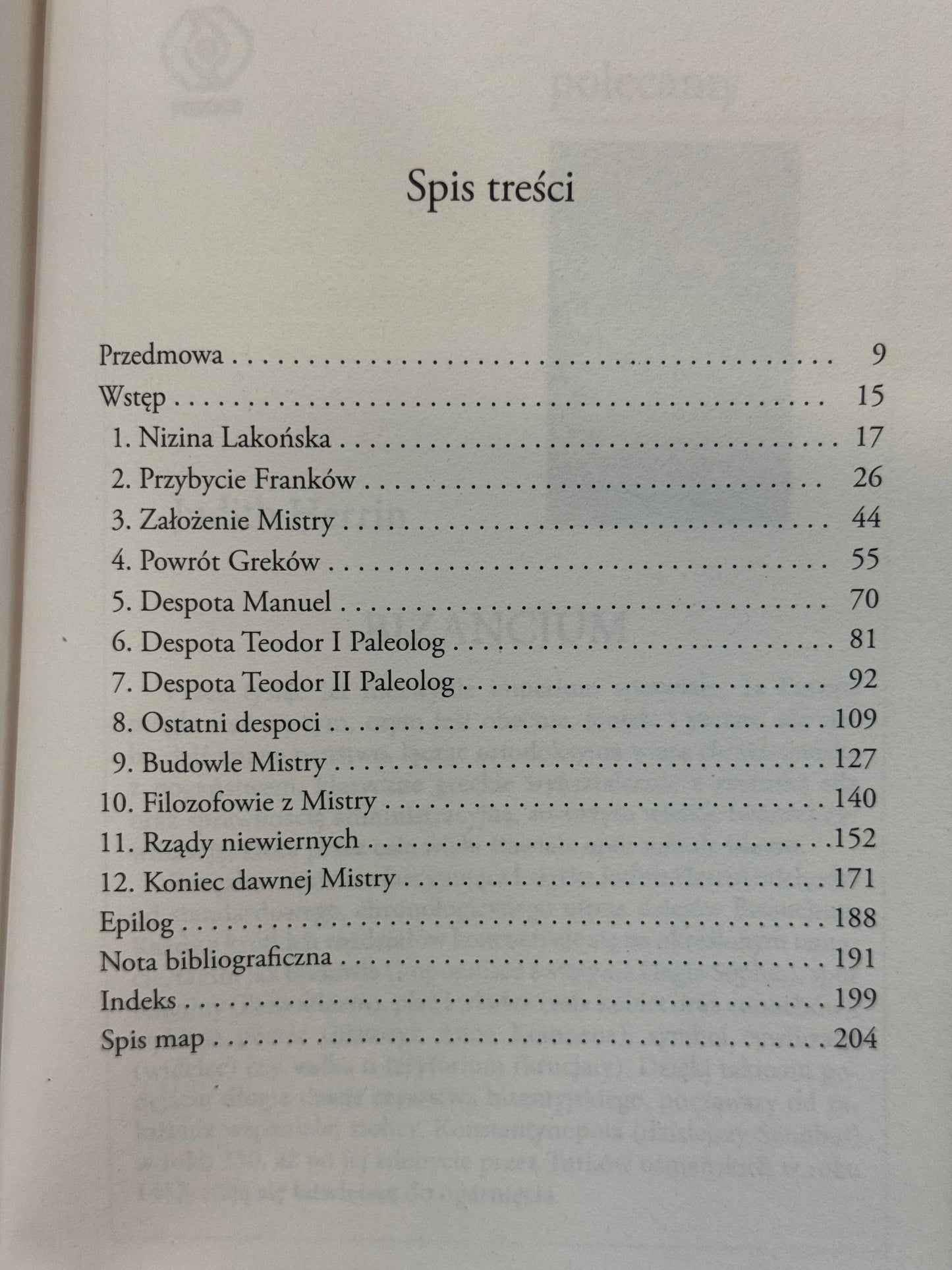 Zapomniana stolica Bizancjum. Historia Mistry i Peloponezu Steven Runciman
