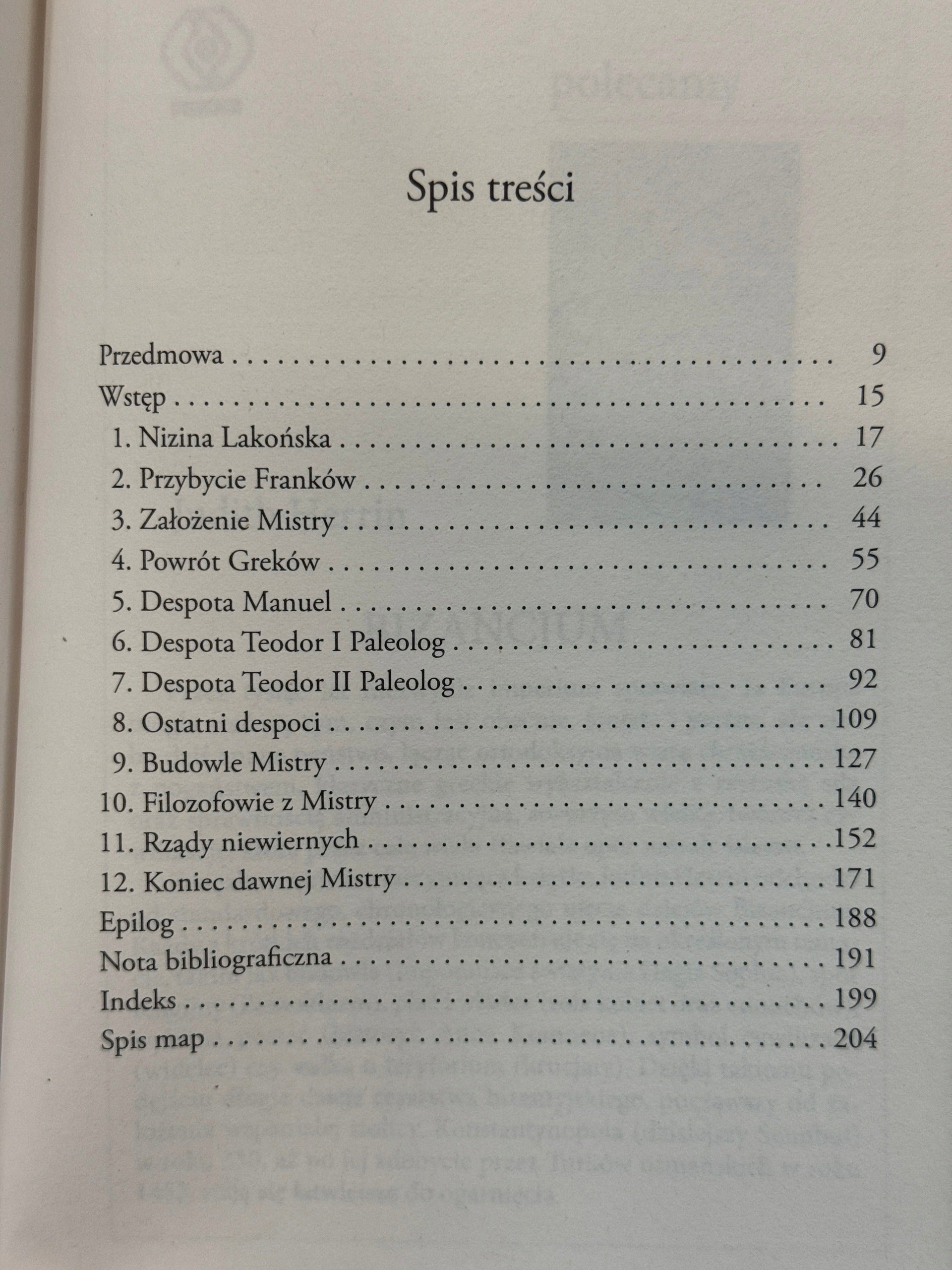 Zapomniana stolica Bizancjum. Historia Mistry i Peloponezu Steven Runciman