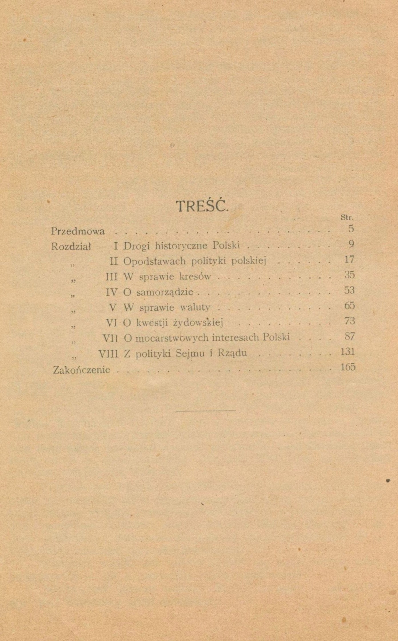 Z codziennych walk i rozważań Grabski Stanisław [Poznań 1923]