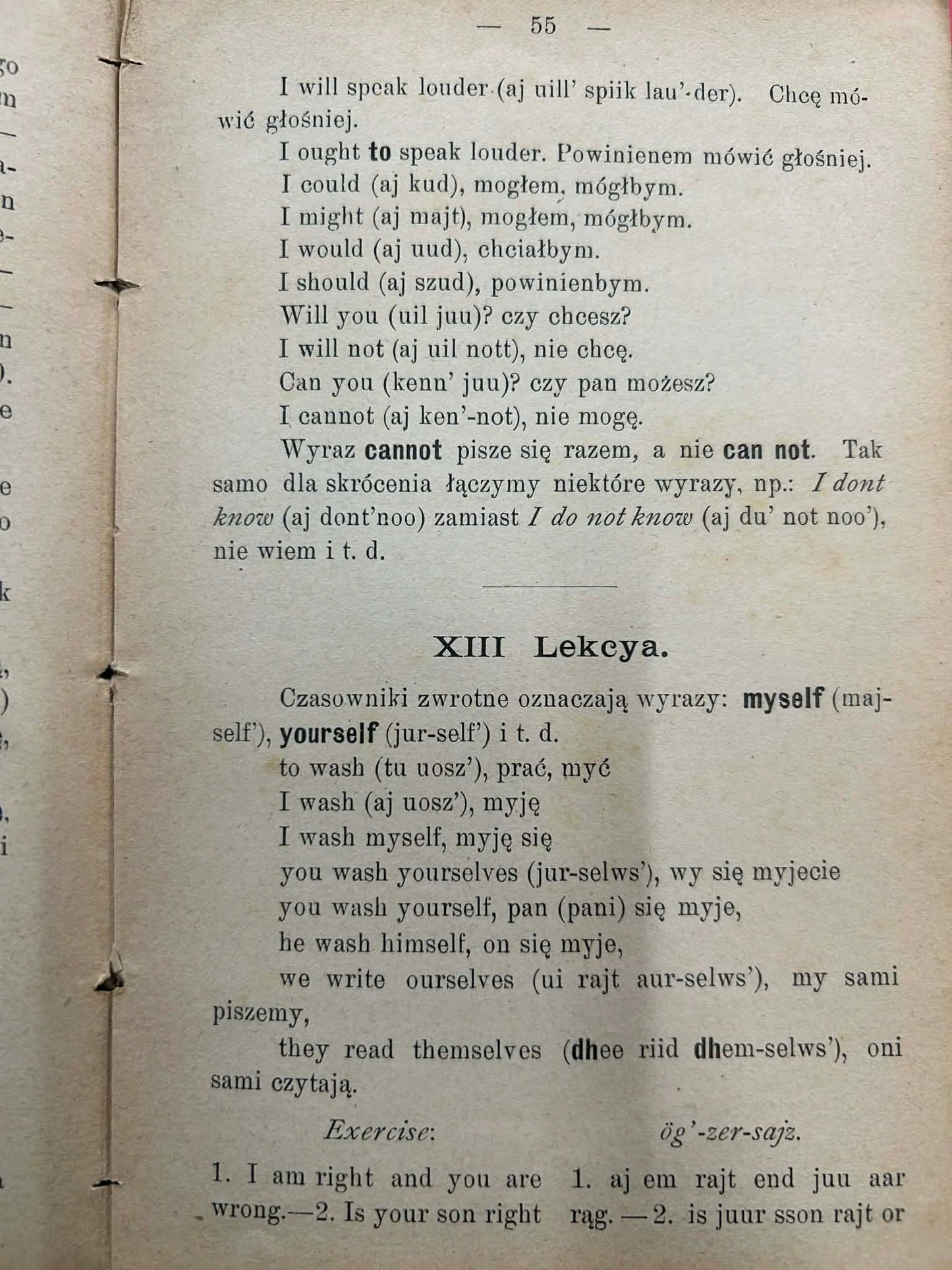 Najnowsza metoda do nauczenia się j. ang., franc. i niem. -Nawrocki 1901 r.