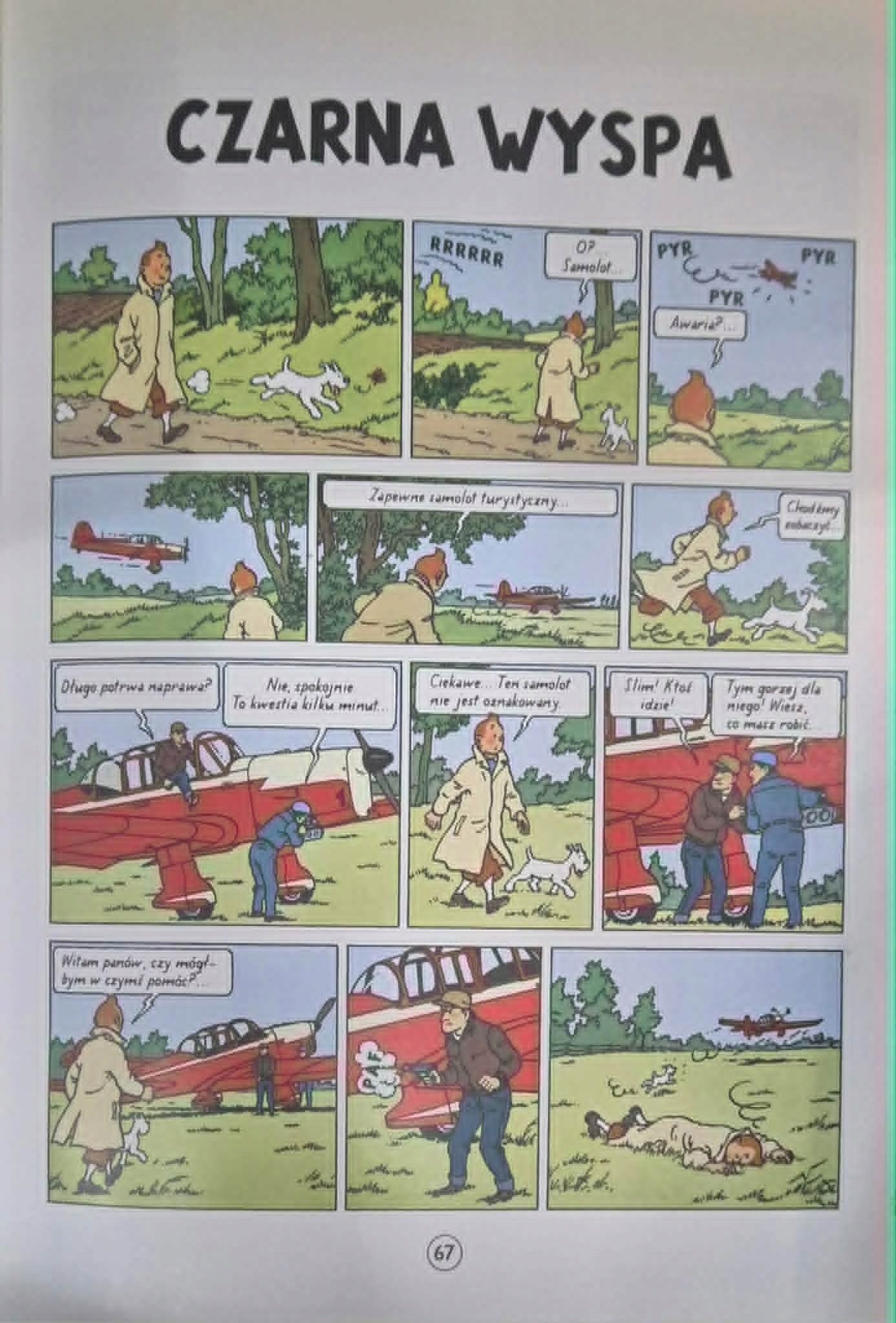 Przygody TinTina Pęknięte ucho, Czarna wyspa, Berło Ottokara Hergé