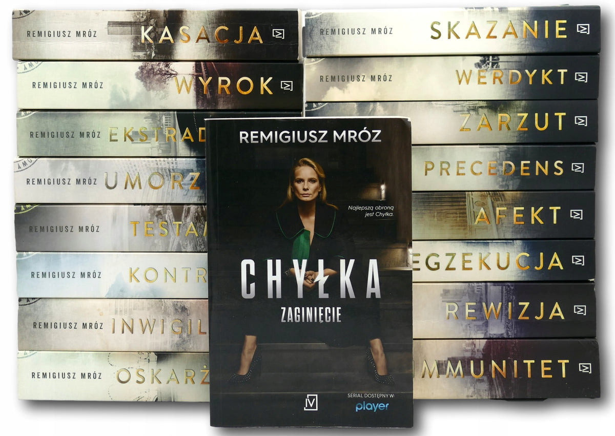 Seria "Chyłka" T. 1-17, Remigiusz Mróz