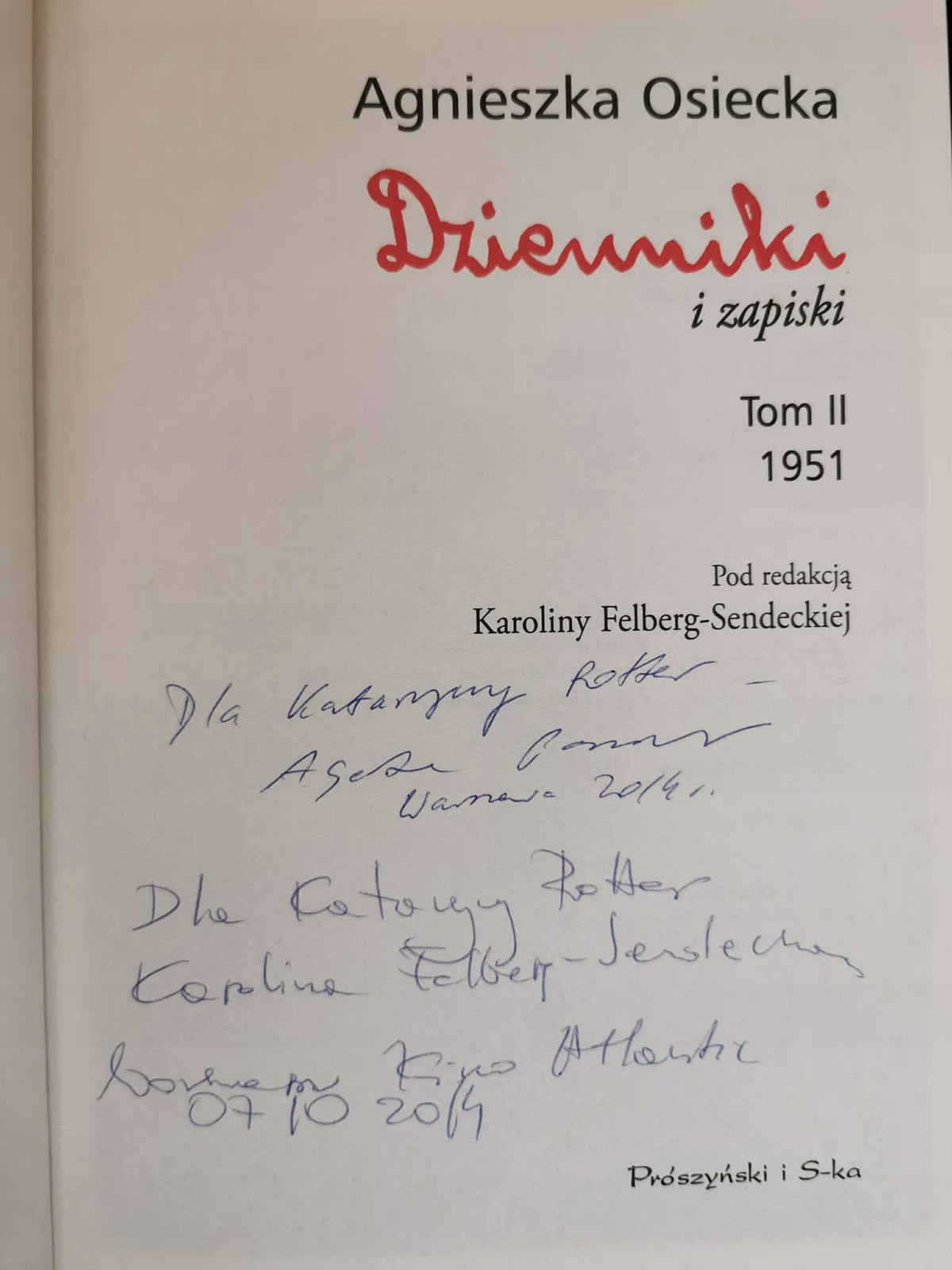 Dzienniki 1945-1970 T. I-VI (KOMPLET), Agnieszka Osiecka