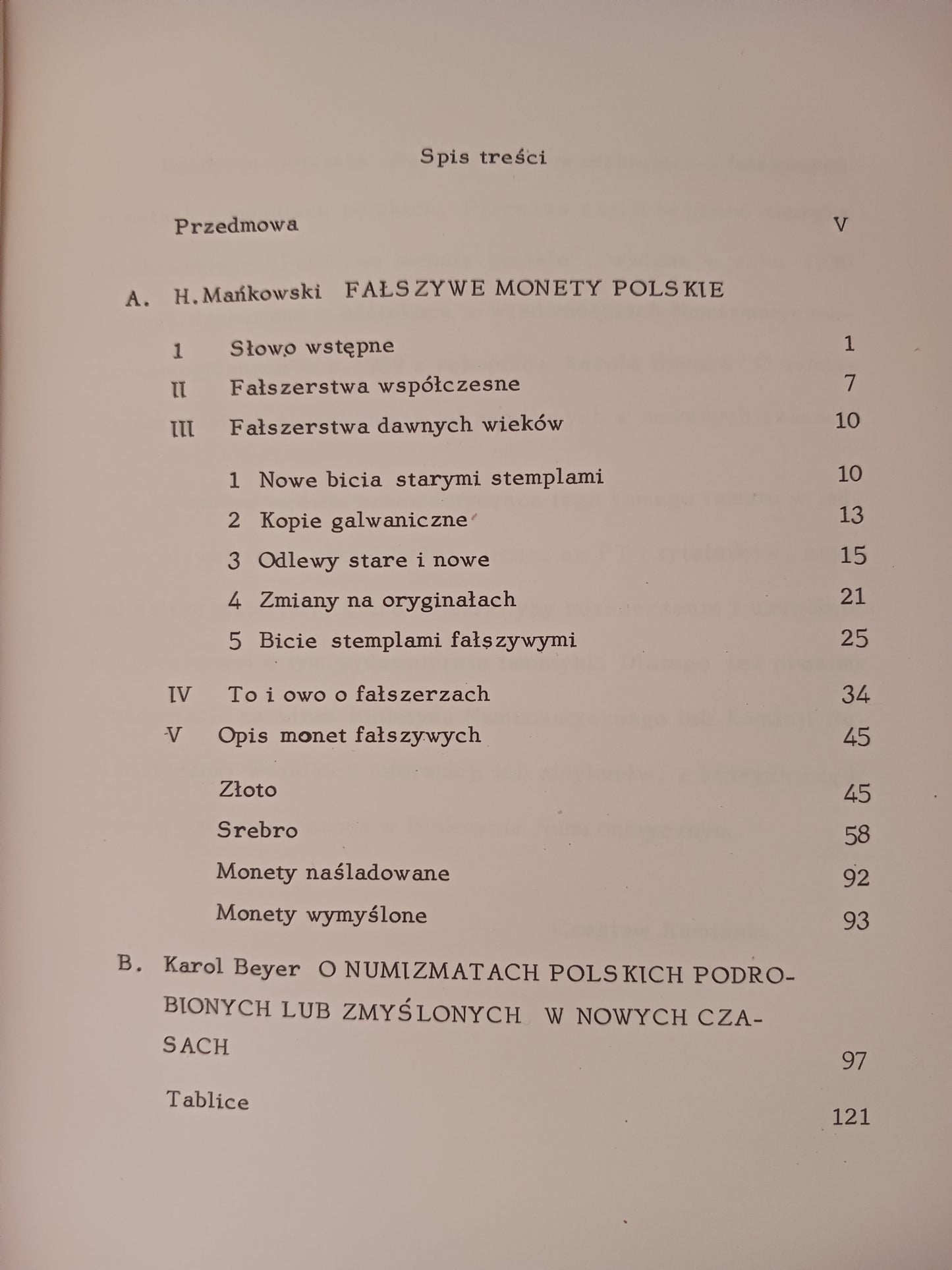Fałszywe monety polskie Henryk Mańkowski