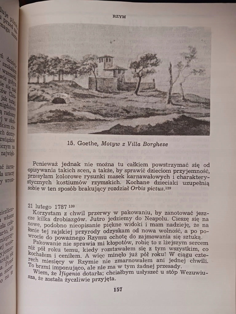 Podróż włoska Johann Wolfgang Goethe