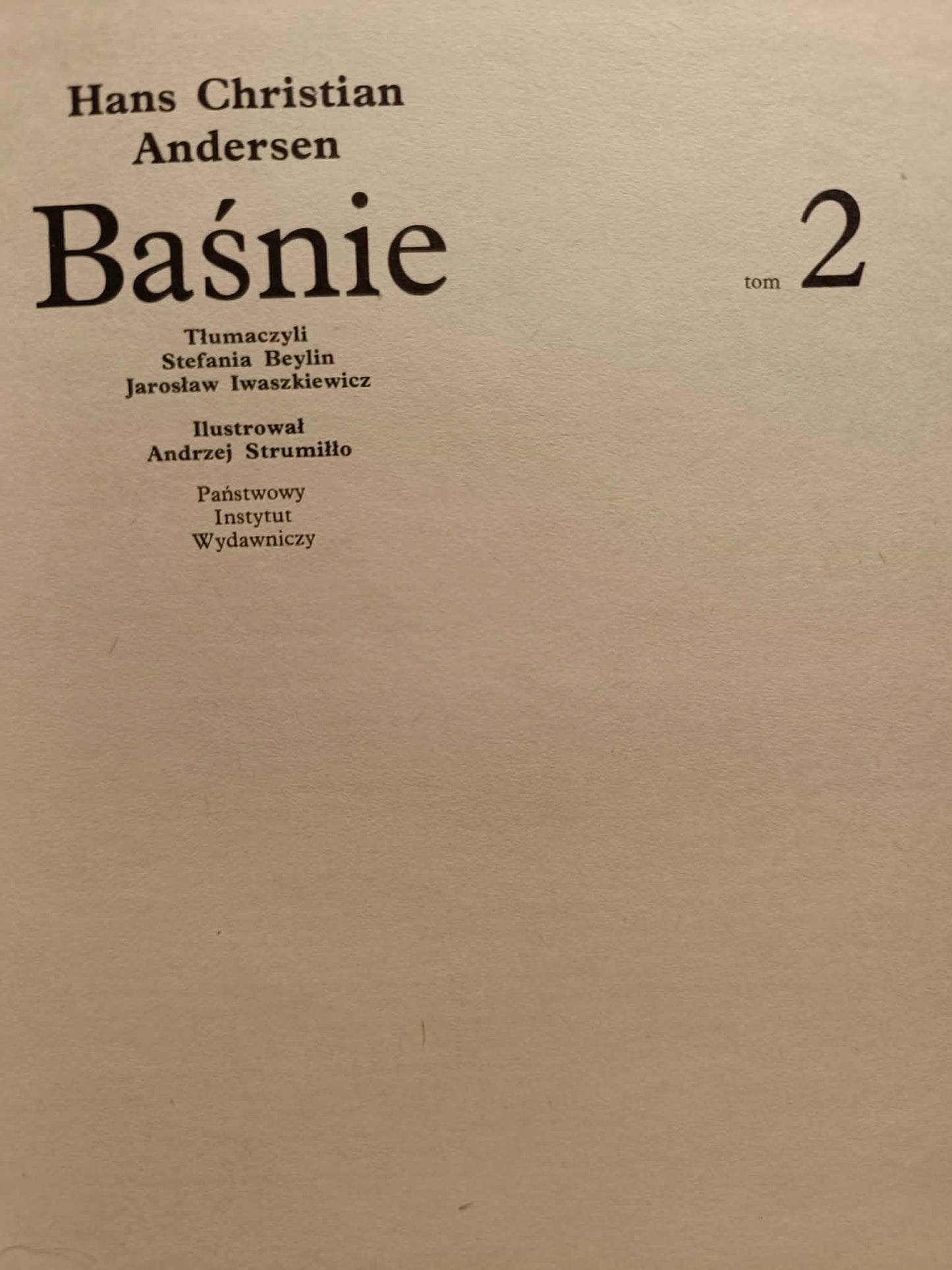 Baśnie T.1-3, Hans Christian Andersen