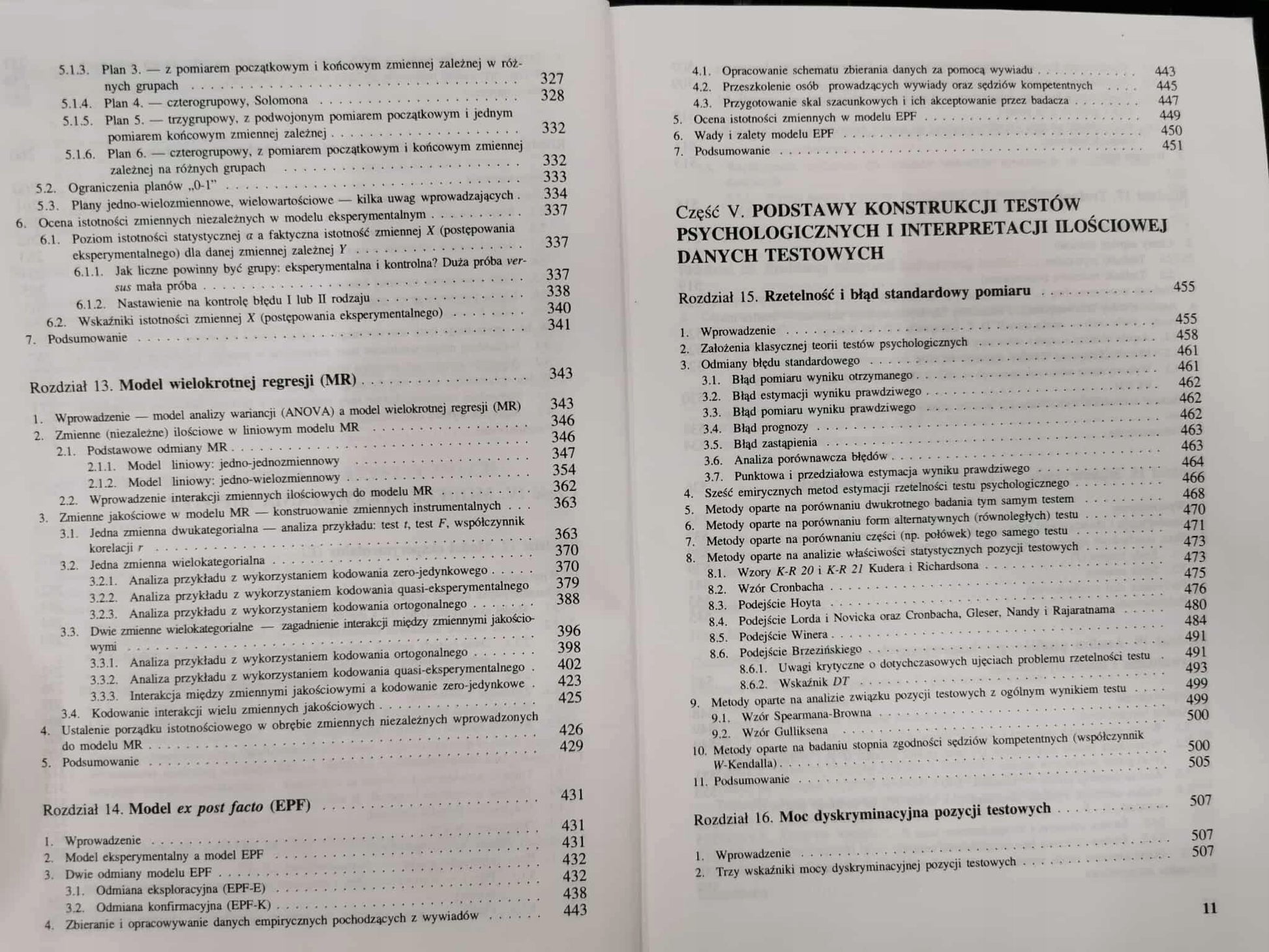 Metodologia badań psychologicznych, J. Brzeziński