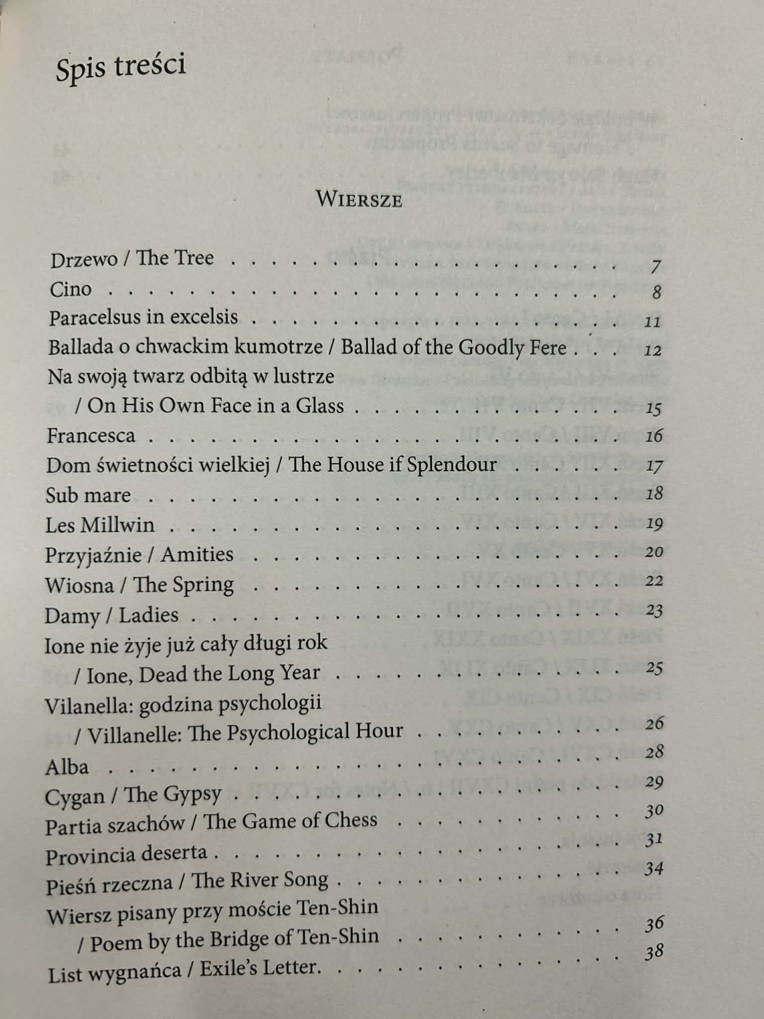 Wiersze, poematy i Pieśni Ezra Pound