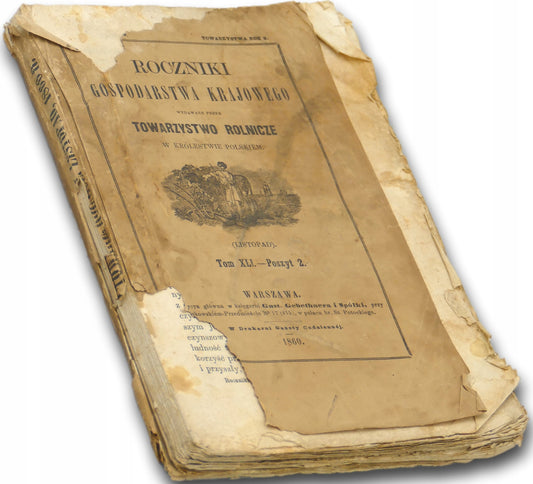 Roczniki gospodarstwa krajowego Towarzystwa Rolniczego [Warszawa 1860]