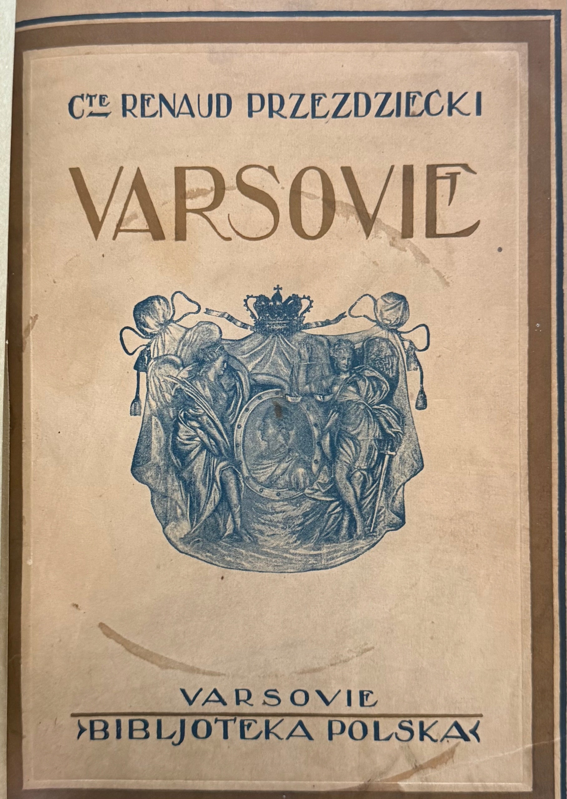 Varsovie Renaud Przezdziecki [wydanie przedwojenne]