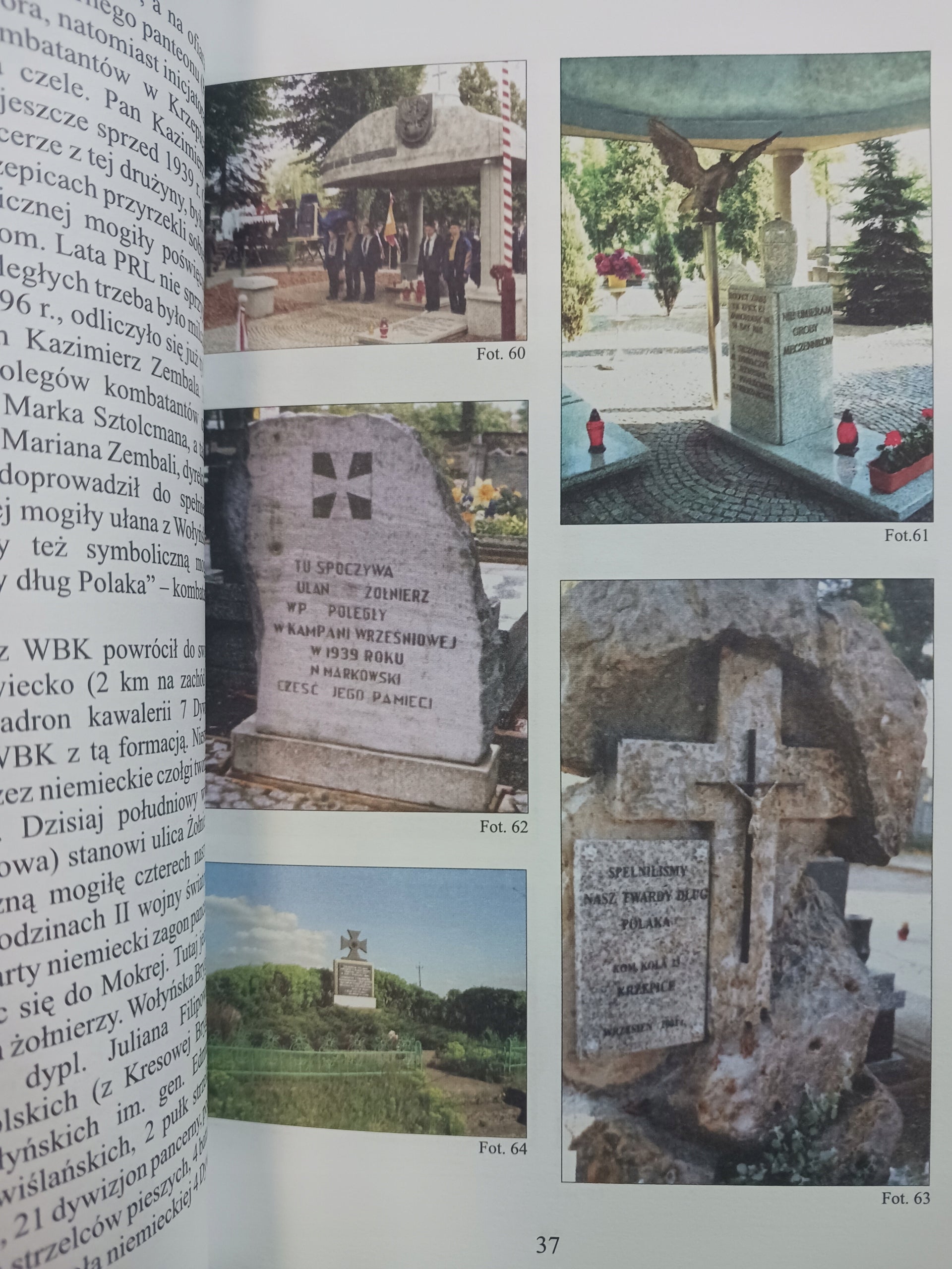 Przydrożne i cmentarne ślady września 1939 Andrzej Siwiński [ded. autora]