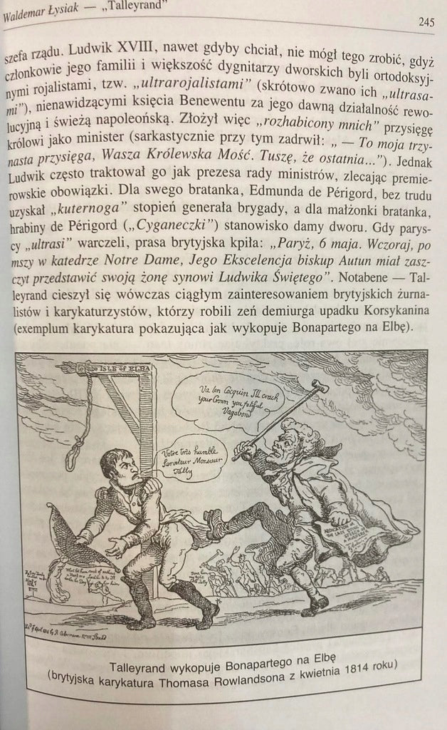 Talleyrand Droga Mefistofelesa Waldemar Łysiak