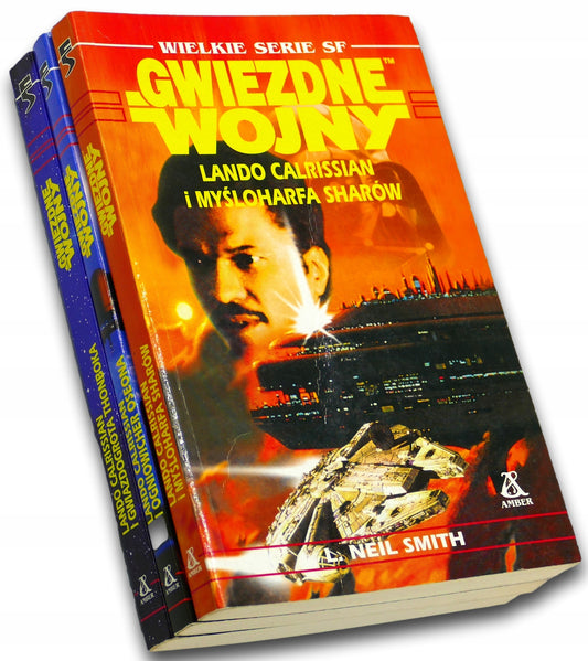 Lando Calrissian i myśloharfa+Ogniowicher +Gwiazdogrota 3 Tomy - L.N. Smith