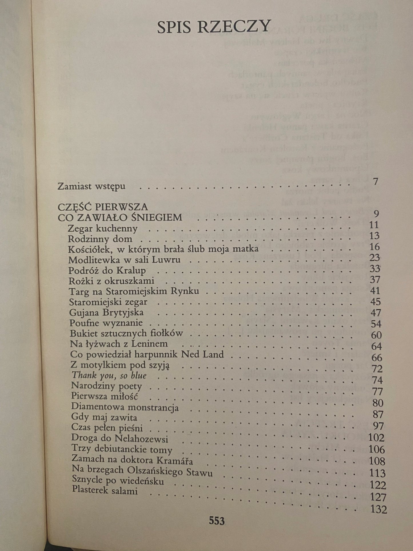 Wszystkie uroki świata Przypadki i wspomnienia Jaroslav Seifert