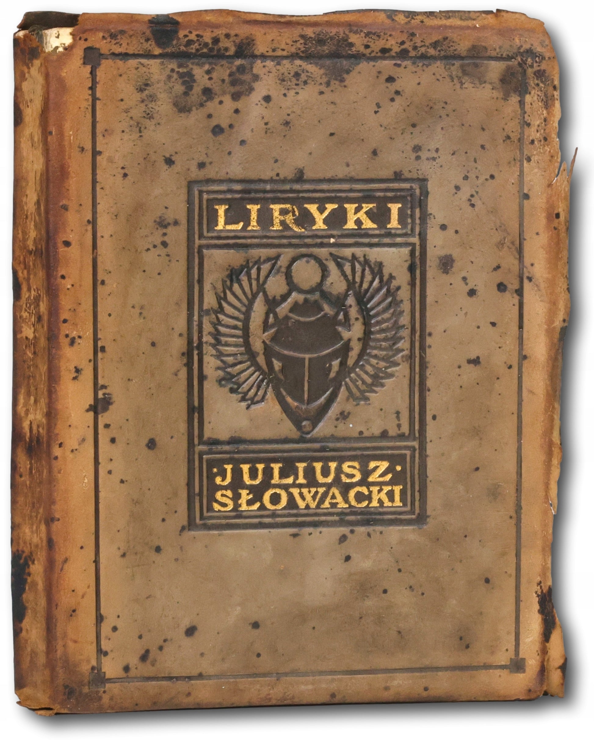 Słowacki Juliusz- Liryki. [Warszawa-Kraków 1912][oprawa wydawnicza Puget]