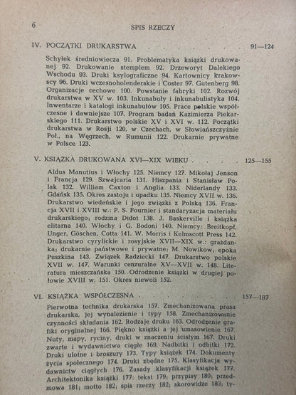 Życie książki Jan Muszkowski [Kraków 1951]