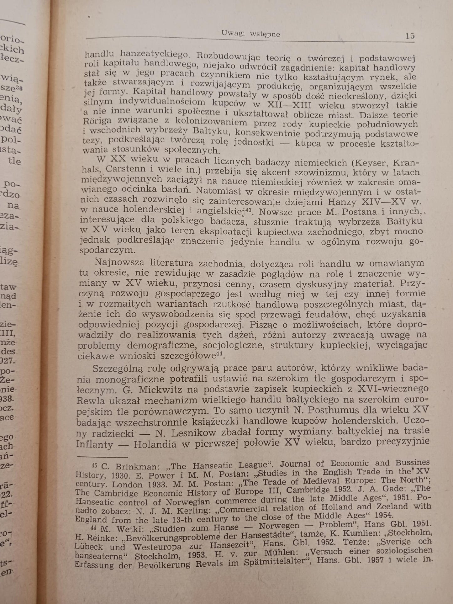 Badania nad kapitałem mieszczańskim Gdańska Henryk Samsonowicz