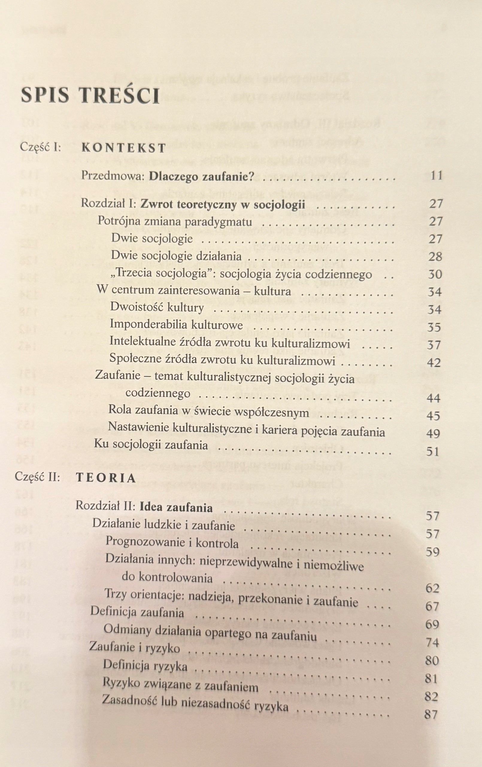 Zaufanie. Fundament społeczeństwa Piotr Sztompka