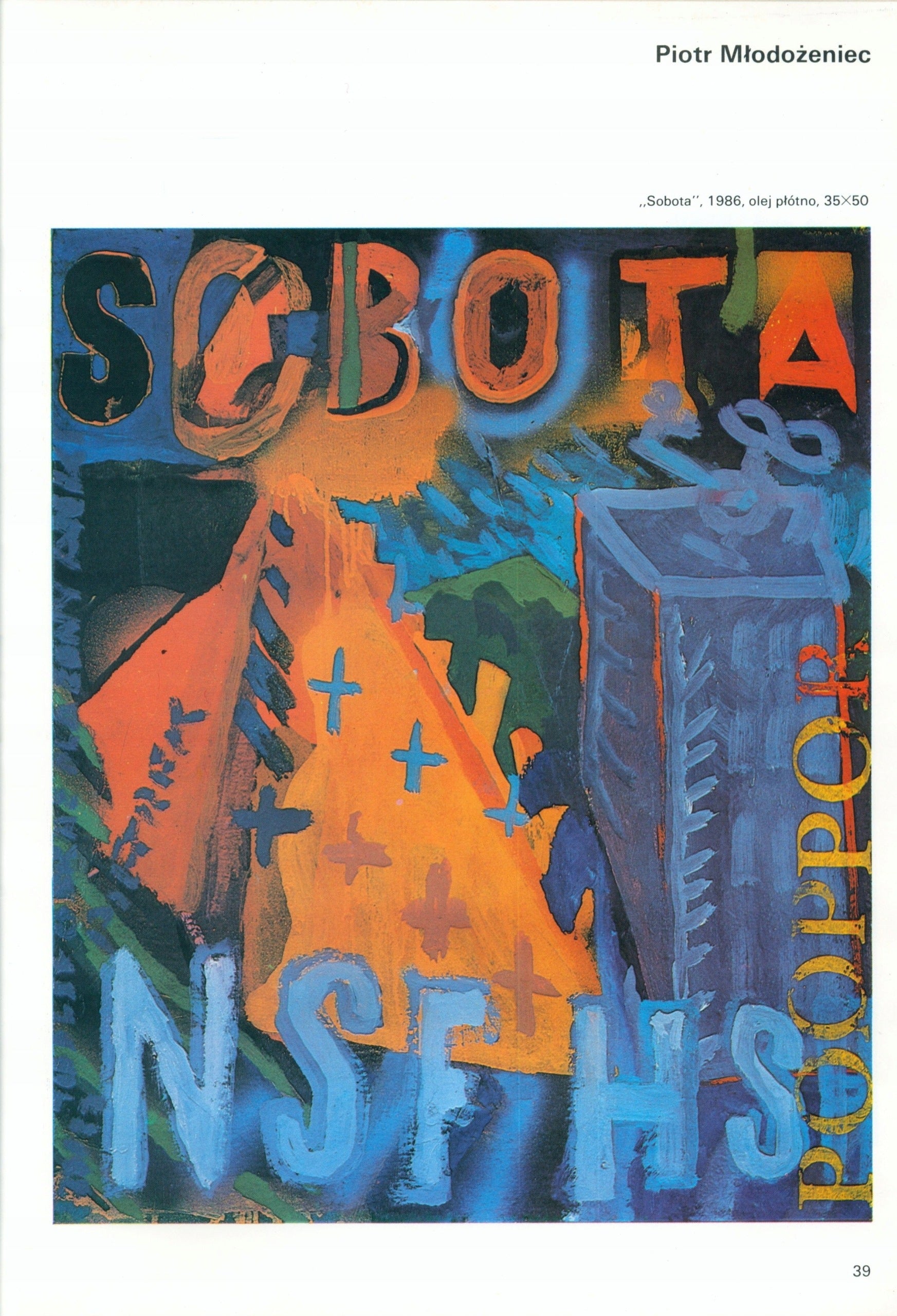 Katalog wystawy. Świeżo malowane. Młode Malarstwo Polskie lat 1982-1987