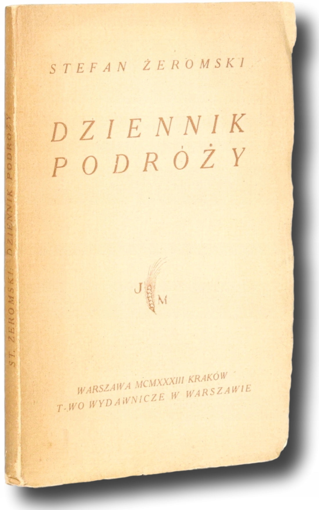 Żeromski Stefan - Dziennik podróży [Warszawa 1933]