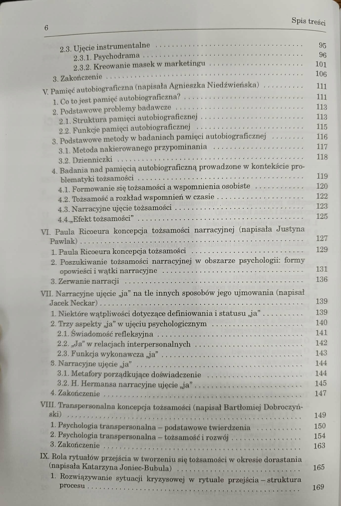 Tożsamość człowieka, red. Anna Gałdowa