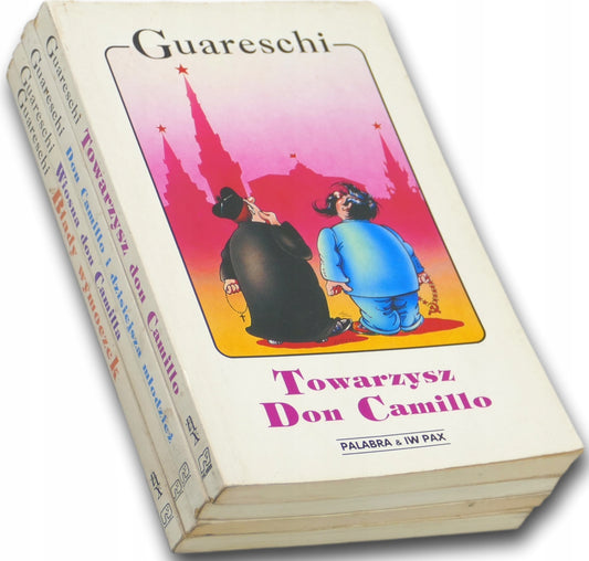 Giovannino Guareschi x4 Towarzysz don Camillo, Blady wymoczek + ...