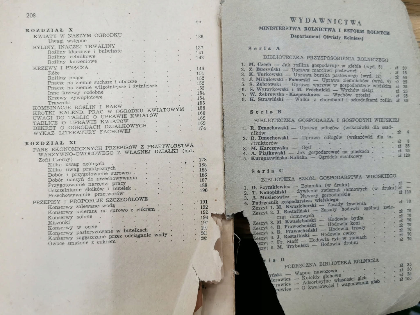 Ogródek Działkowy, inż. M. Kuropatwińska - Kalicka [1947]