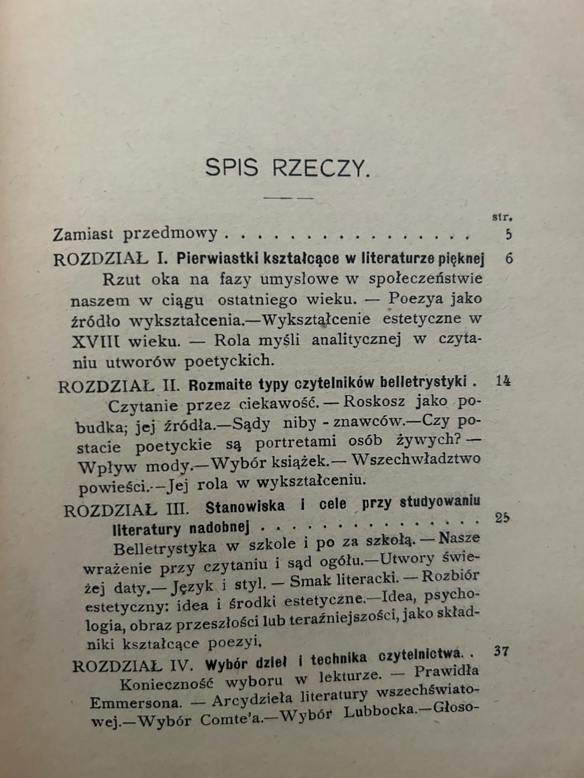 Jak czytać utwory piękna - Władysław M. Kozłowski [1909 r.]