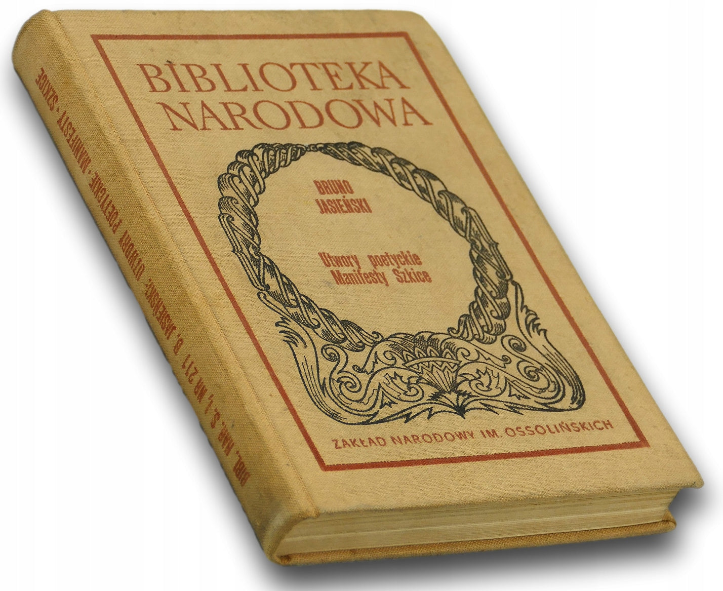 Utwory poetyckie Manifesty Szkice Bruno Jasieński [Biblioteka Narodowa]