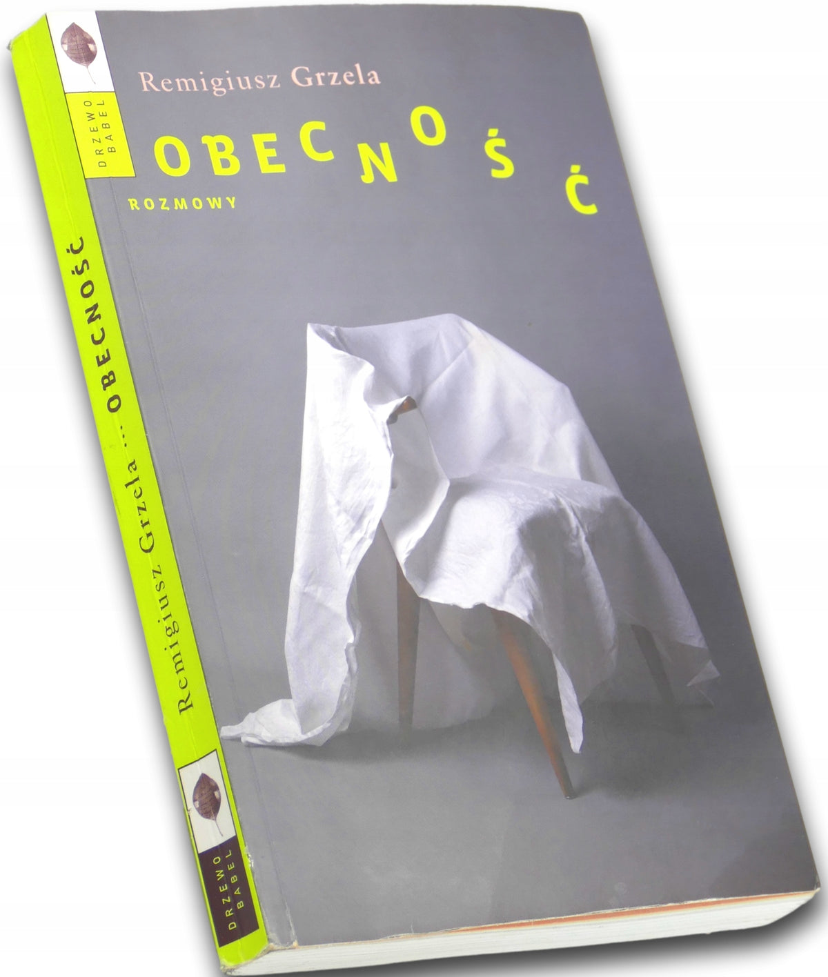 Obecność, Remigiusz Grzela [dedykacja autora]