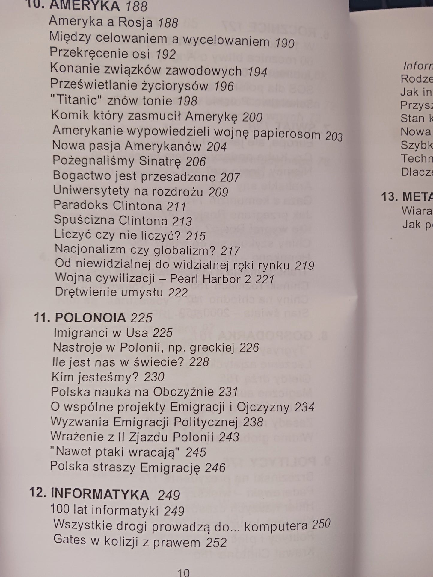 Obserwacje z USA Andrzej Targowski