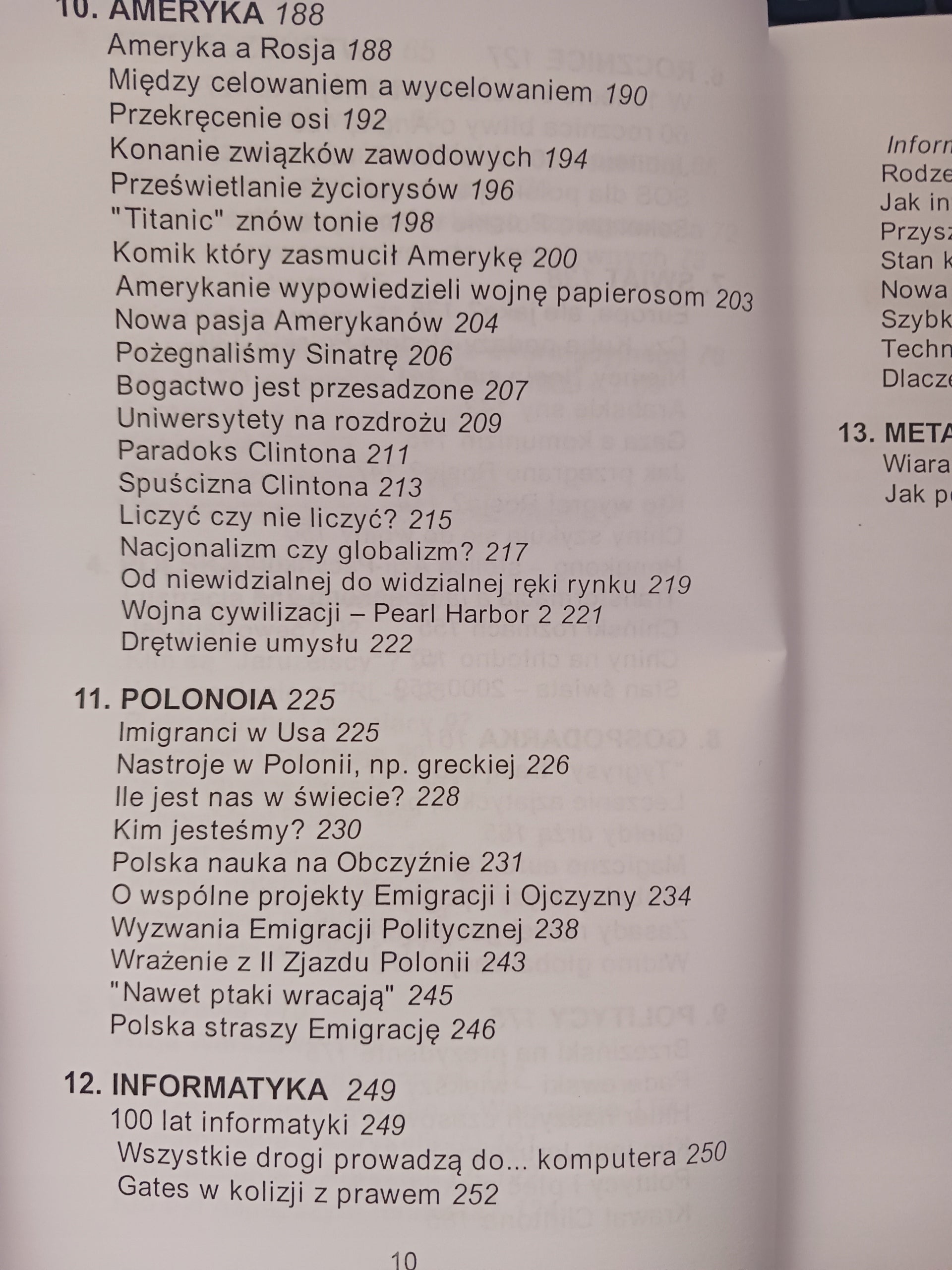 Obserwacje z USA Andrzej Targowski