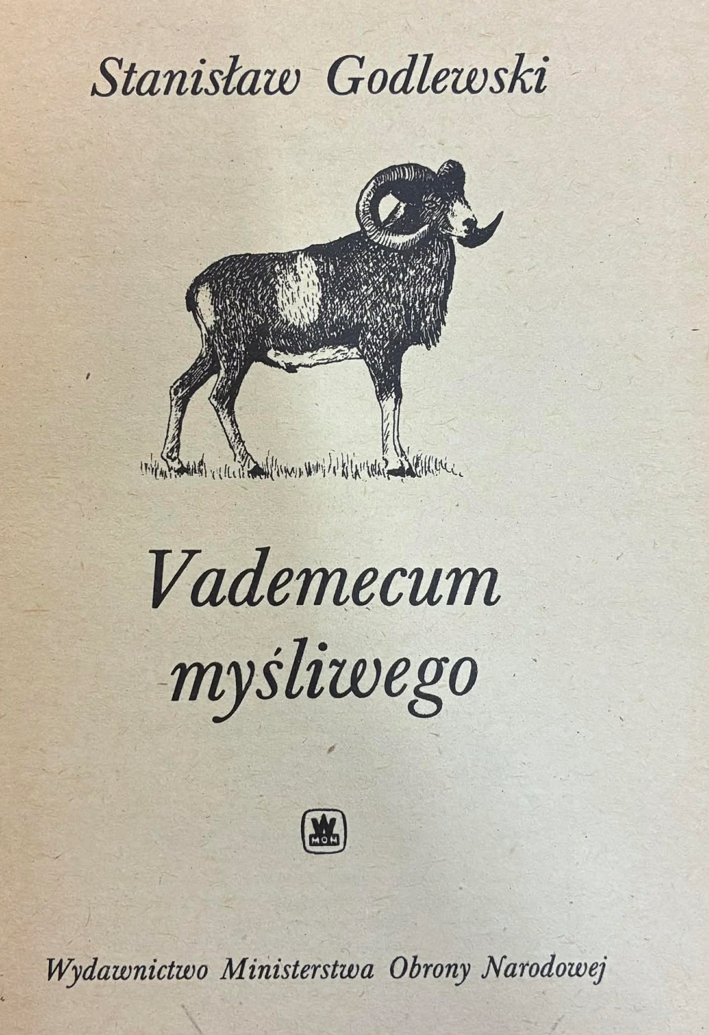 Vademecum myśliwego Stanisław Godlewski