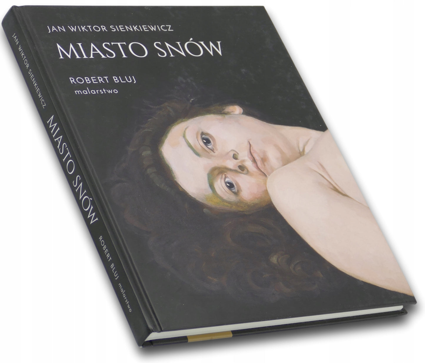 Miasto snów, Robert Bluj malarstwo, Jan Wiktor Sienkiewicz [dedykacja]