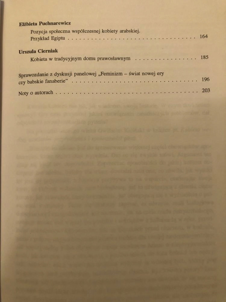 Płeć - kobieta - feminizm -red. Z. Gorczyńska, S. Kruszyńska, I. Zakidalska