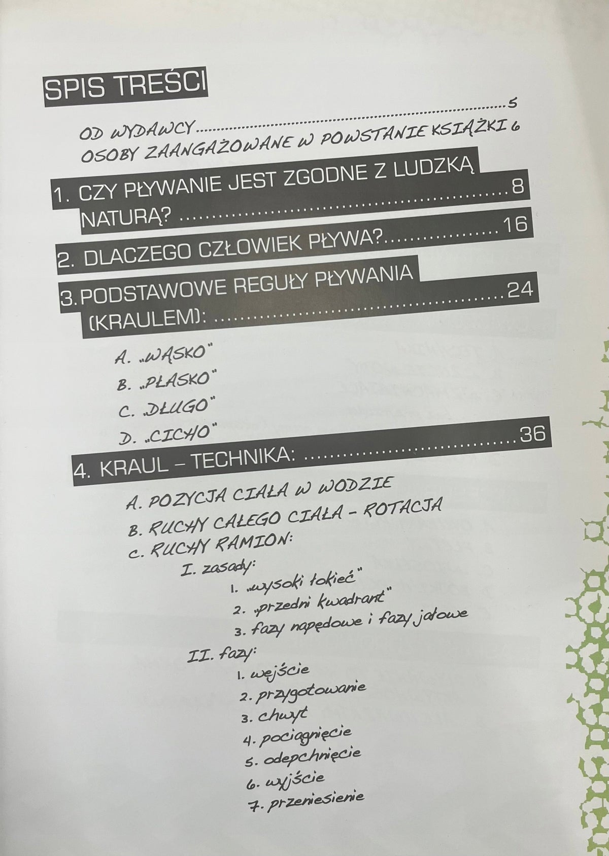Agnieszka Przybylska Pływanie kraulem