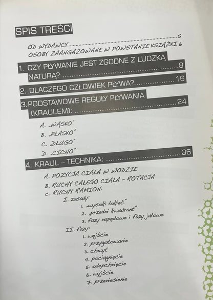 Agnieszka Przybylska Pływanie kraulem