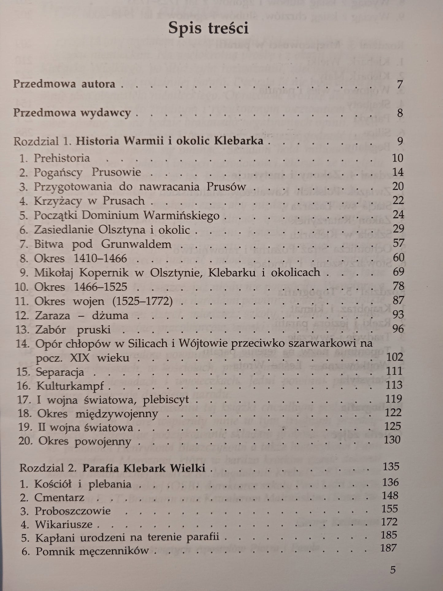 Historia parafii Klebark Wielki jej wioski i okolic Georg Kellmann