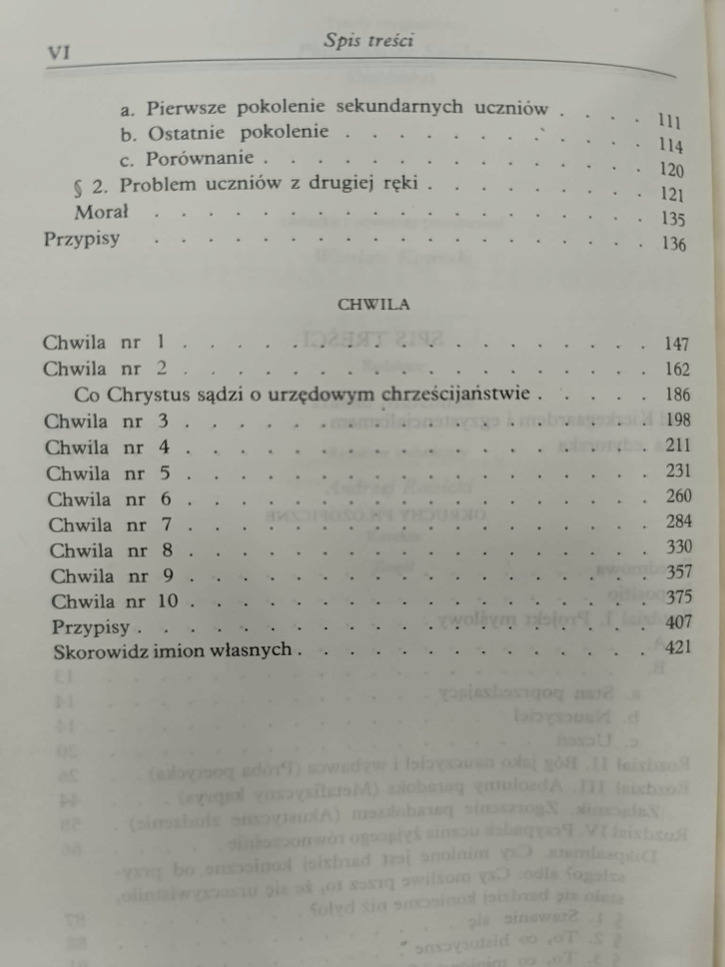 Kierkegaard, Okruchy filozoficzne, Chwila, PWN [oprawa wydawnicza]